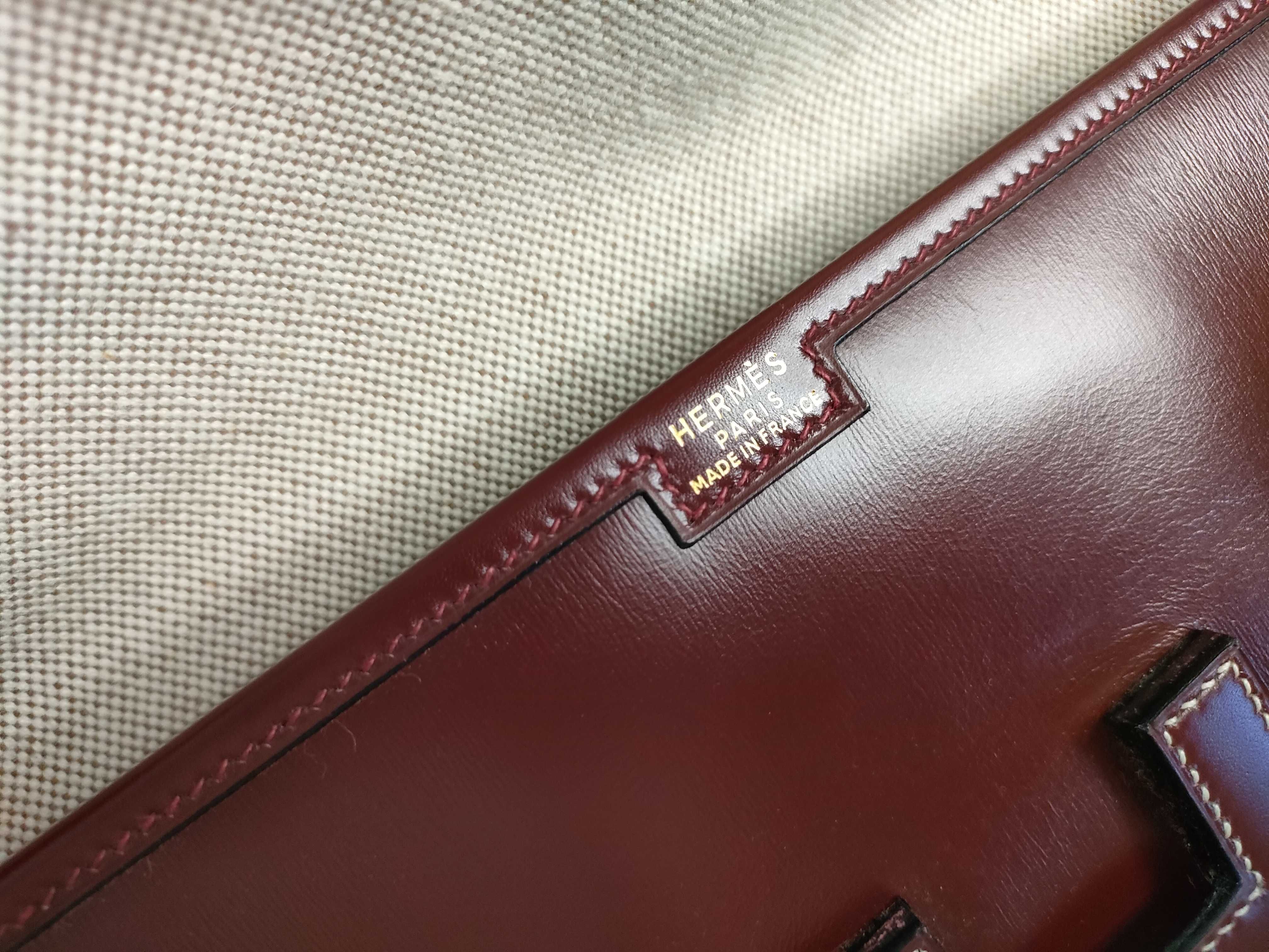 Gigi PM Box Calf Brown R Clutch Bag — view 7