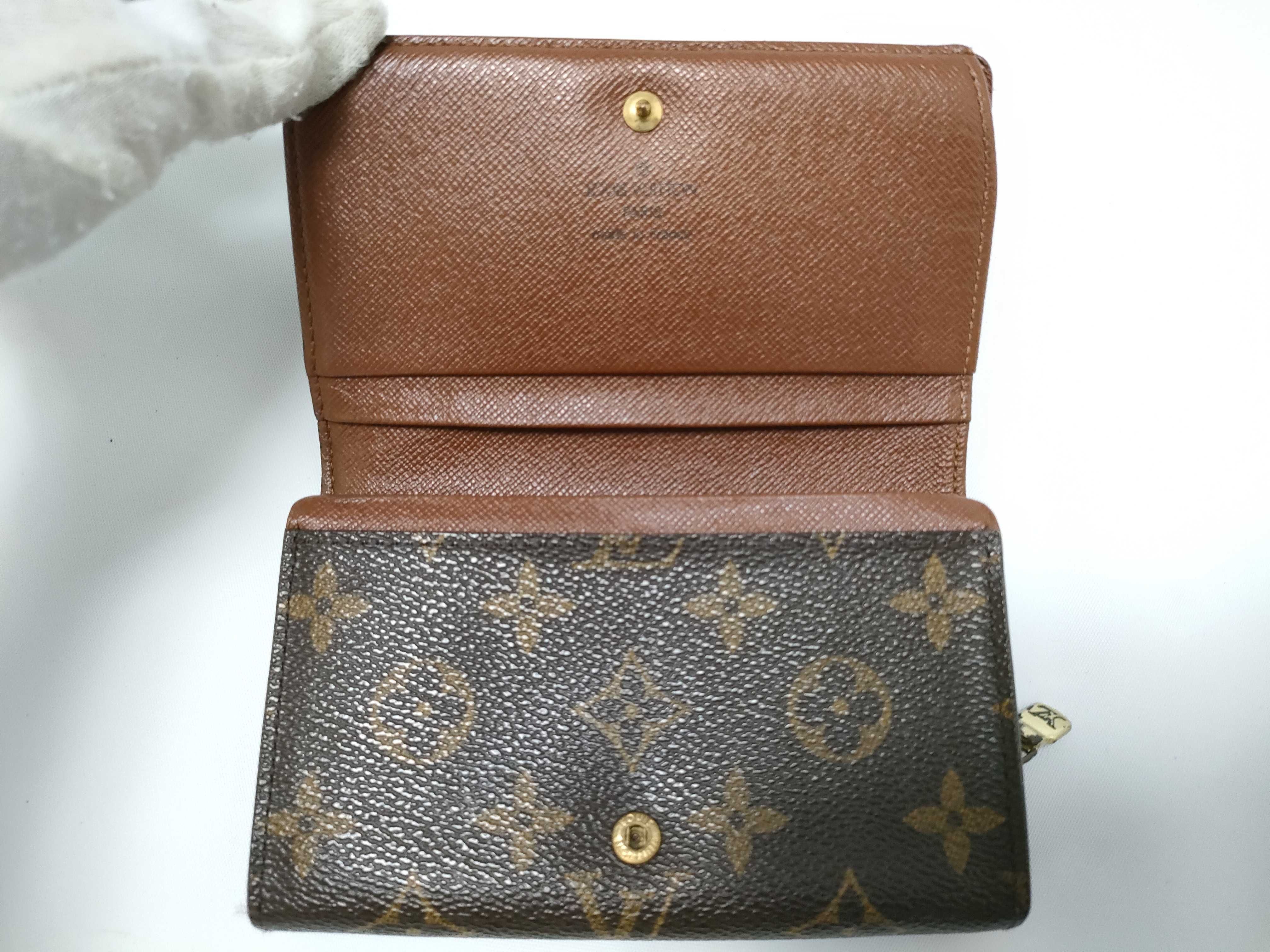 Monogram Louis Vuitton Wallet Portefeuille Trésor Wallet — view 9