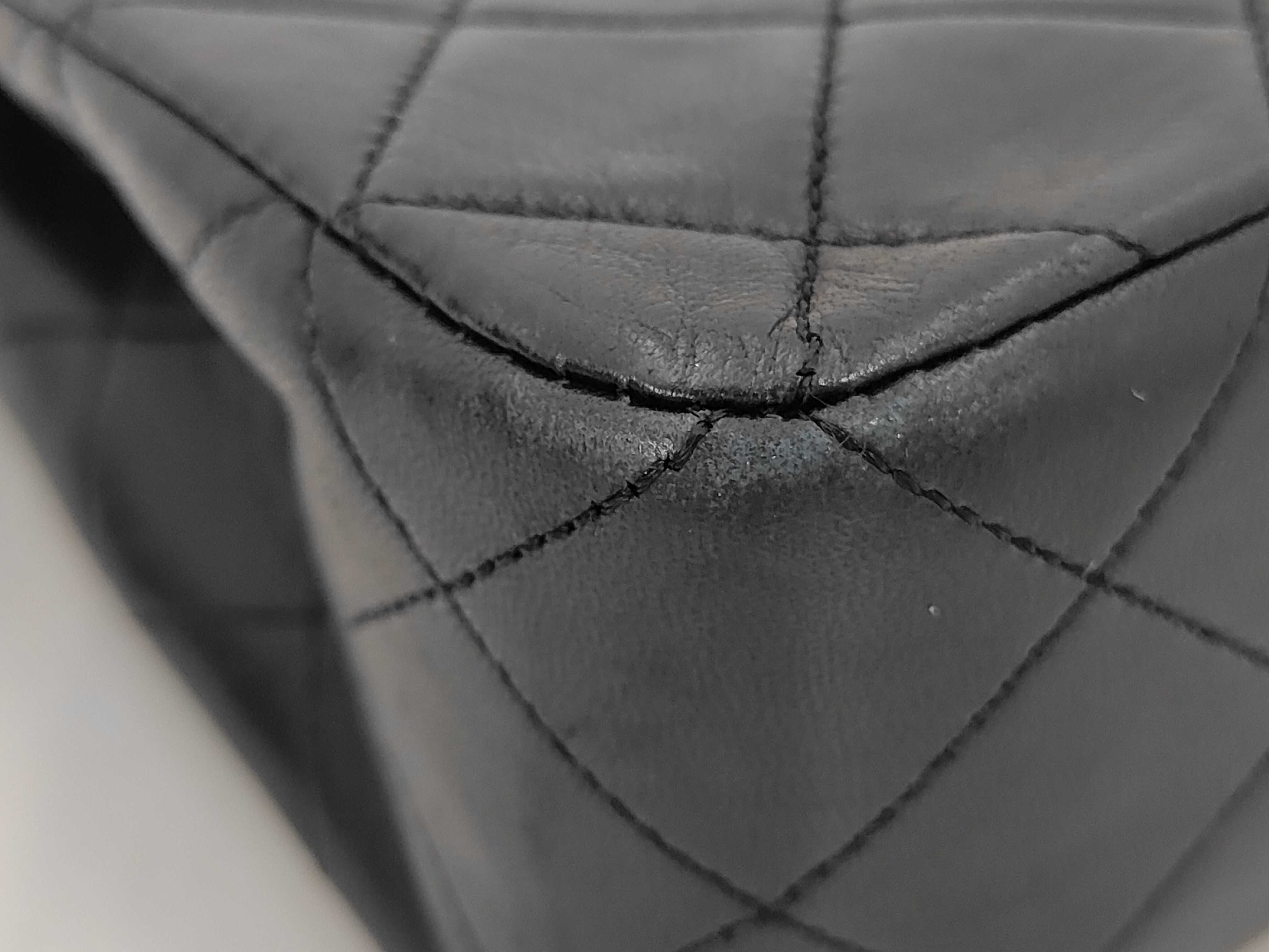 Matelassé Full Flap Chain Shoulder Bag — view 3