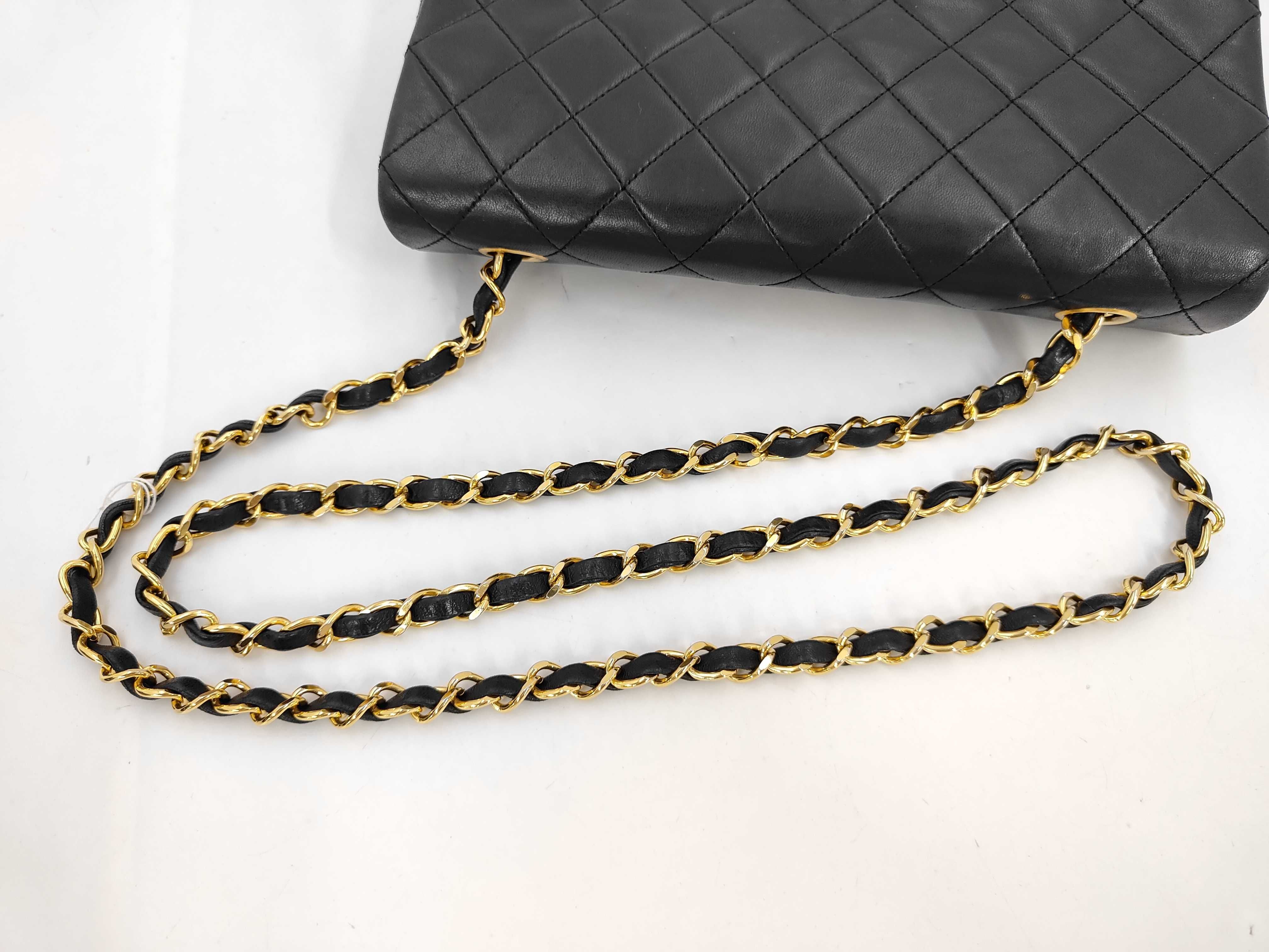 Matelassé Full Flap Chain Shoulder Bag — view 5