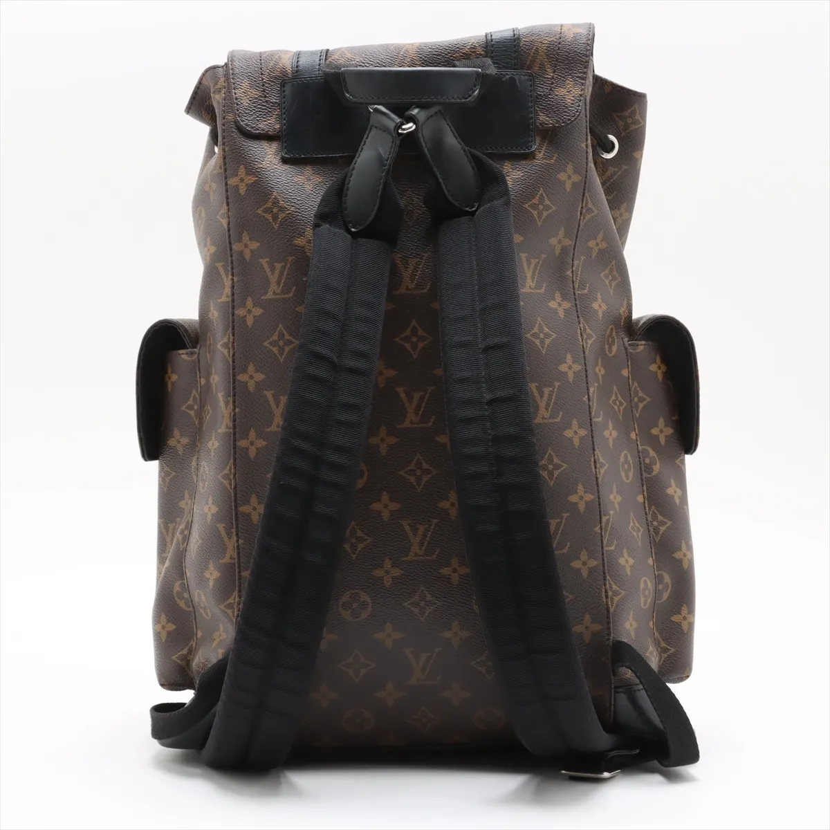 Monogram Macassar Christopher MM M43735 RI0156 Brown x Black — view 2