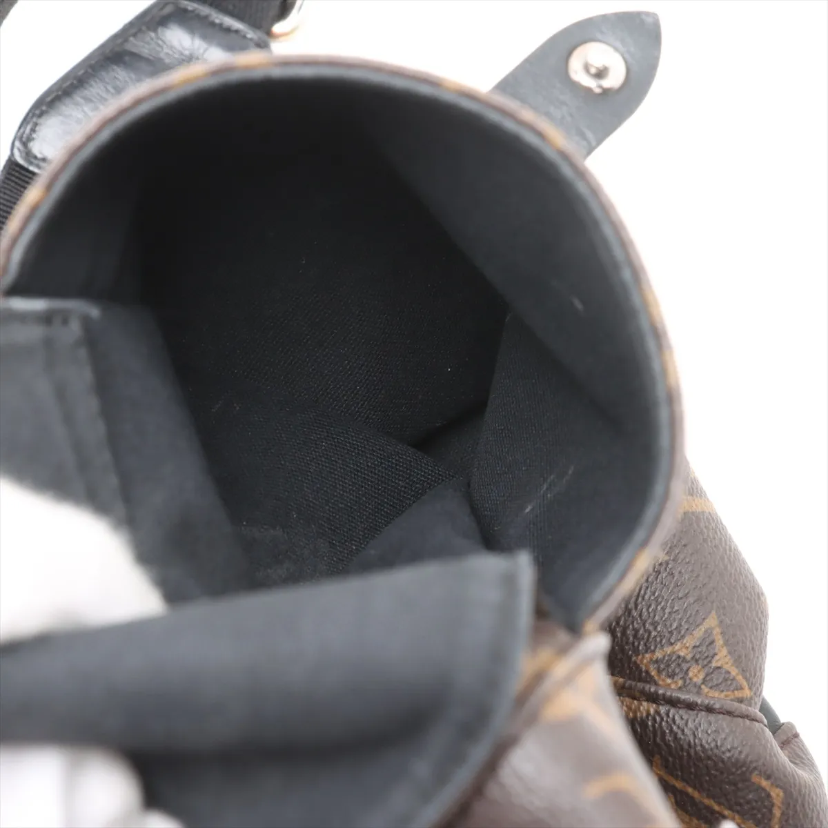 Monogram Macassar Christopher MM M43735 RI0156 Brown x Black — view 12