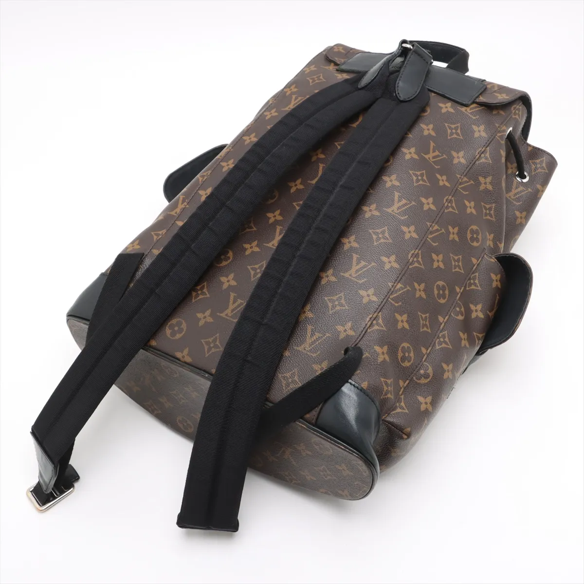 Monogram Macassar Christopher MM M43735 RI0156 Brown x Black — view 5