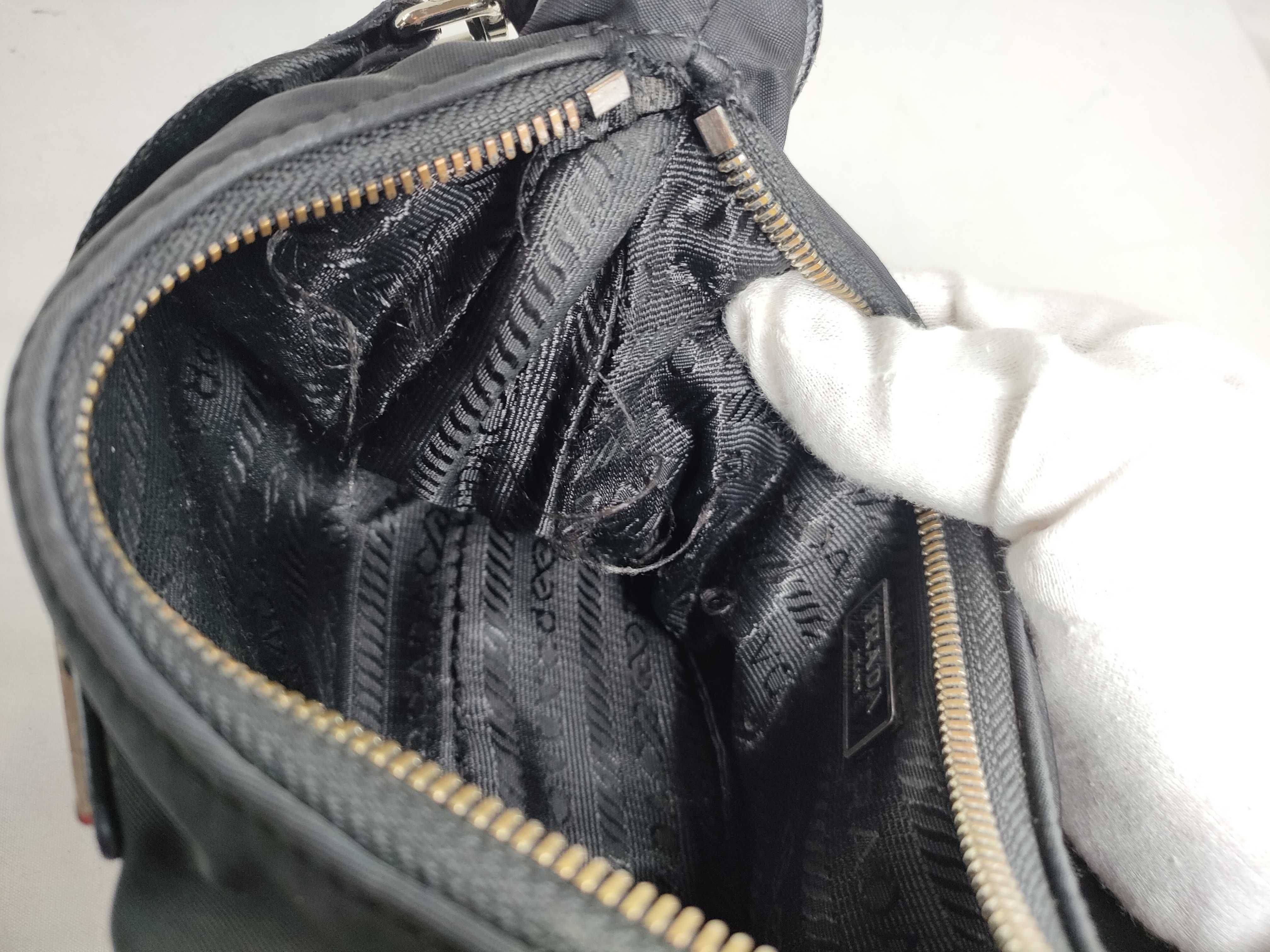 Nylon Prada Saffiano Shoulder Bag — view 11