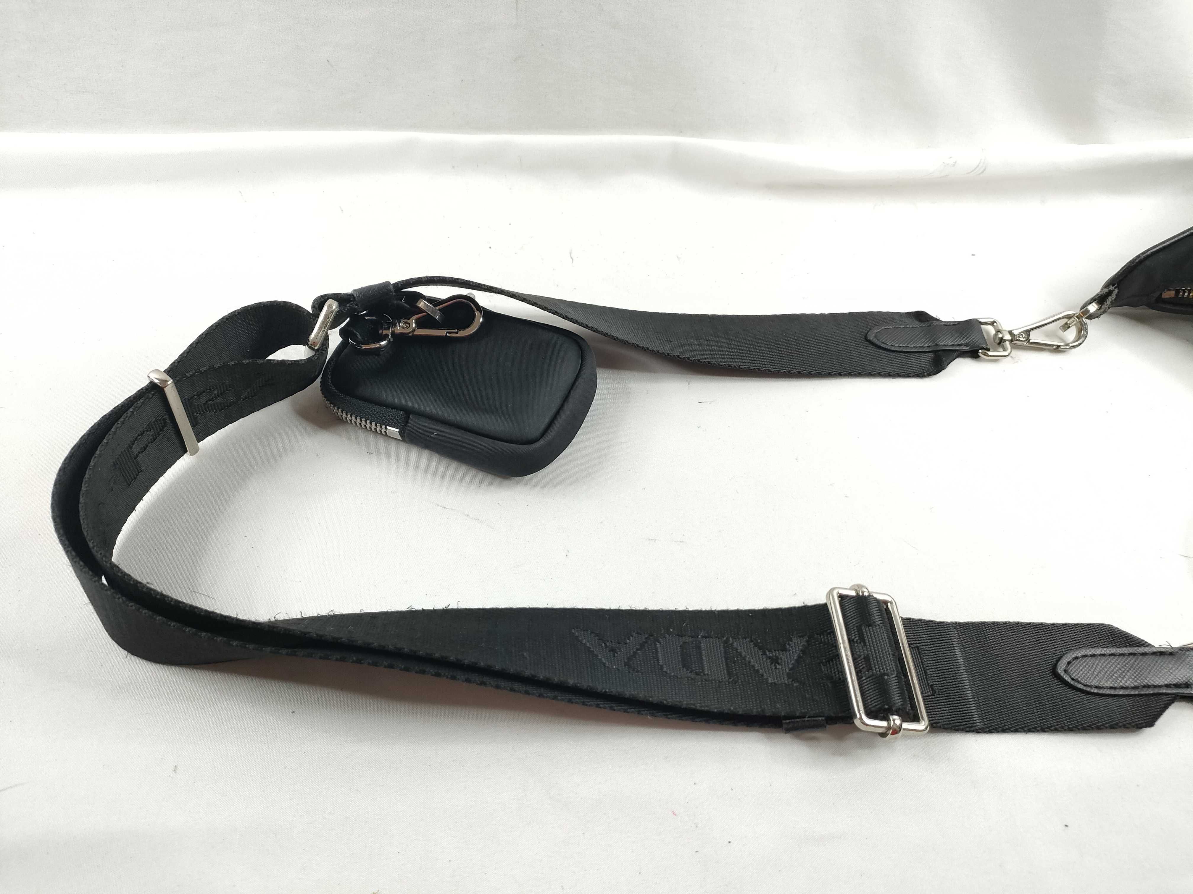 Nylon Prada Saffiano Shoulder Bag — view 6