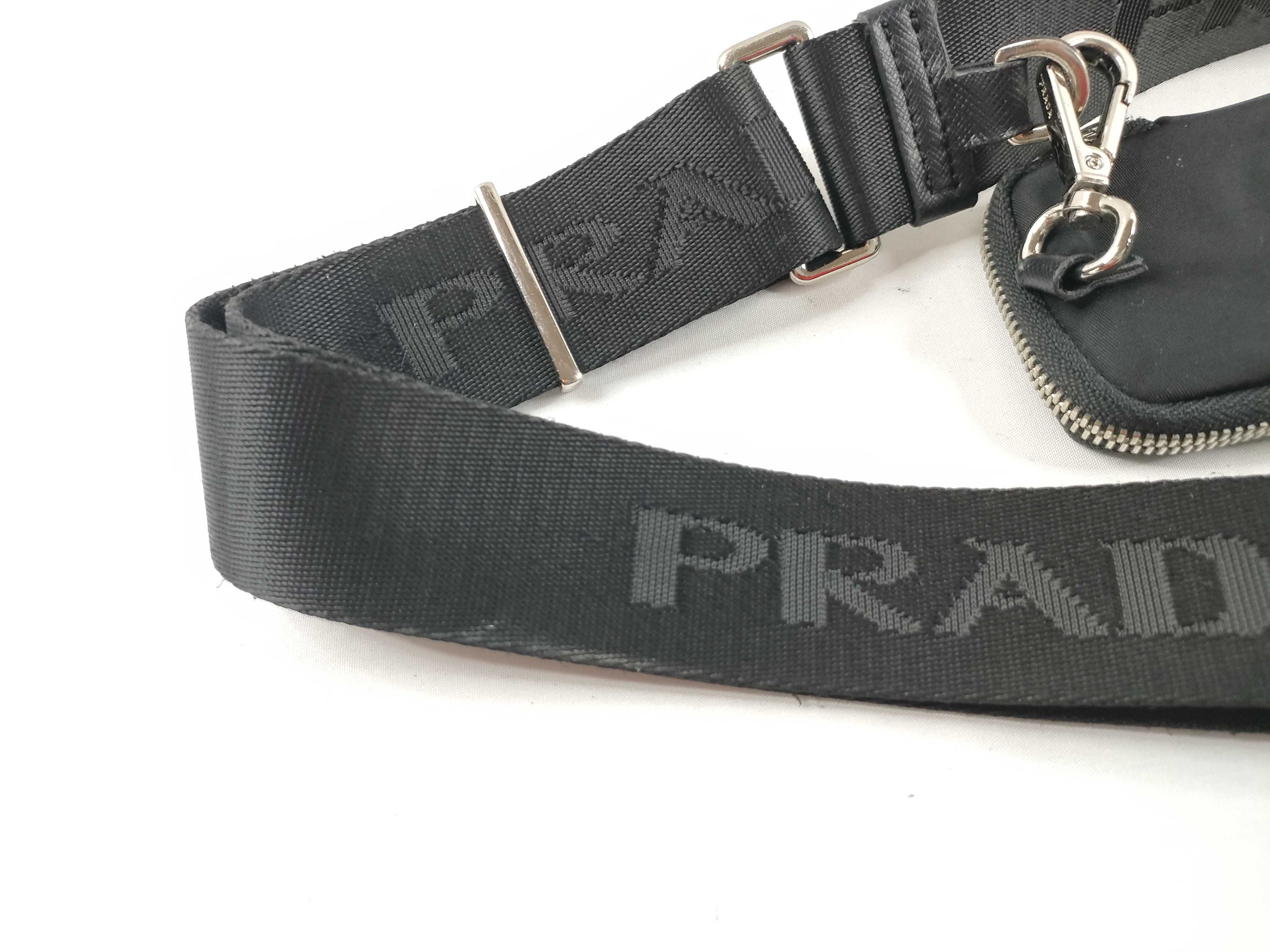 Nylon Prada Saffiano Shoulder Bag — view 7