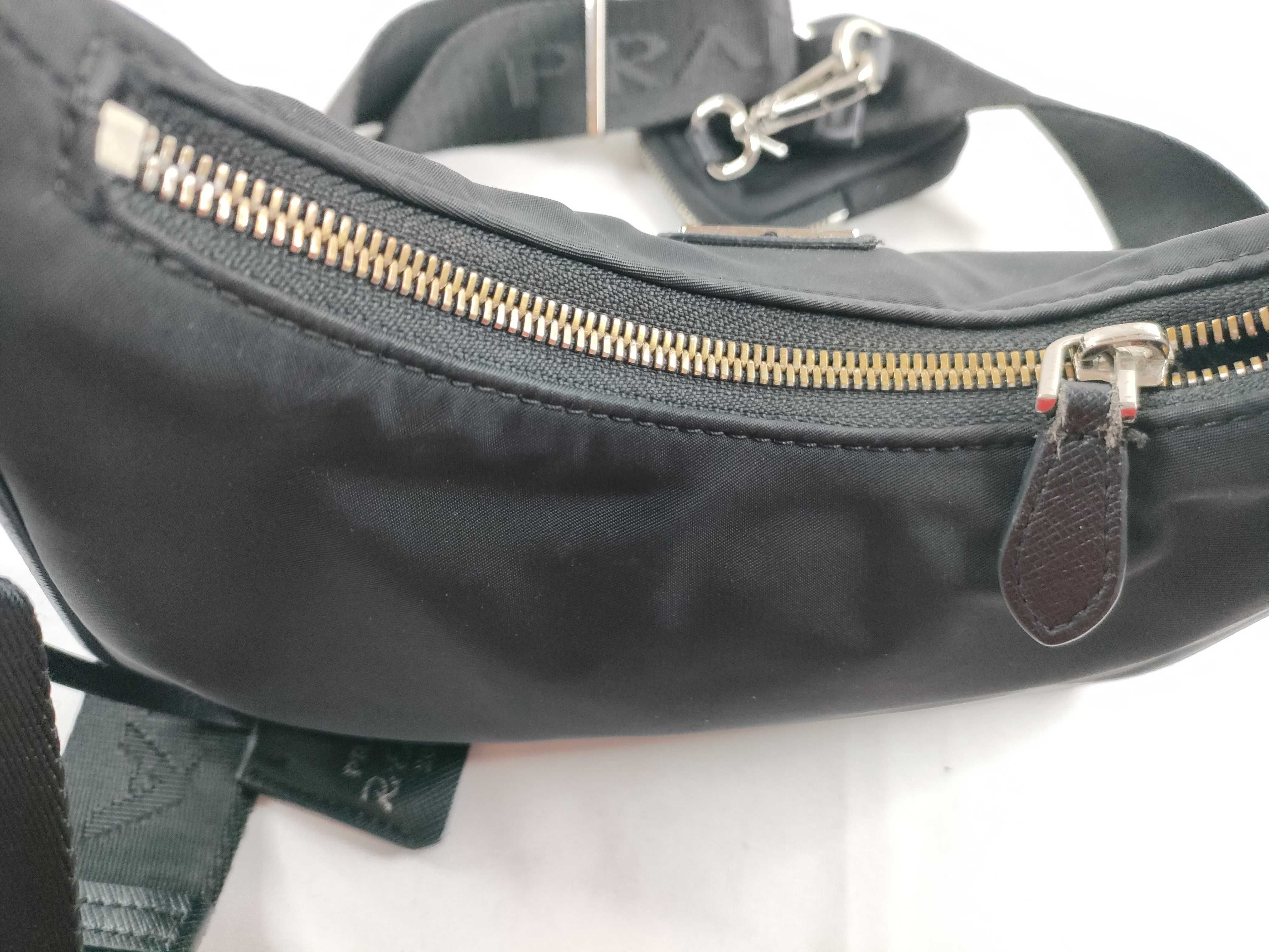 Nylon Prada Saffiano Shoulder Bag — view 9