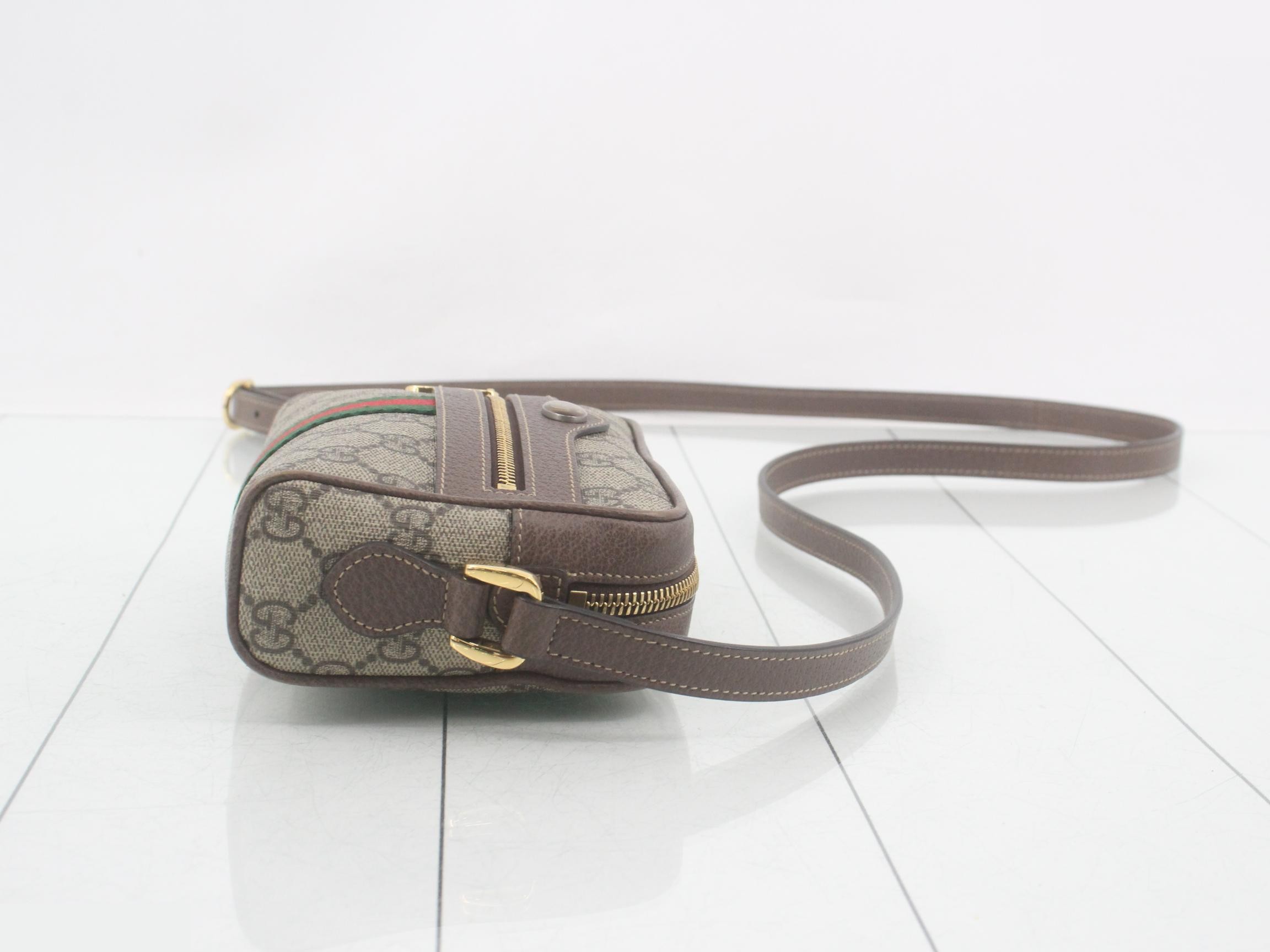 Shoulder bag, Ophidia GG Supreme, 517350 — view 3