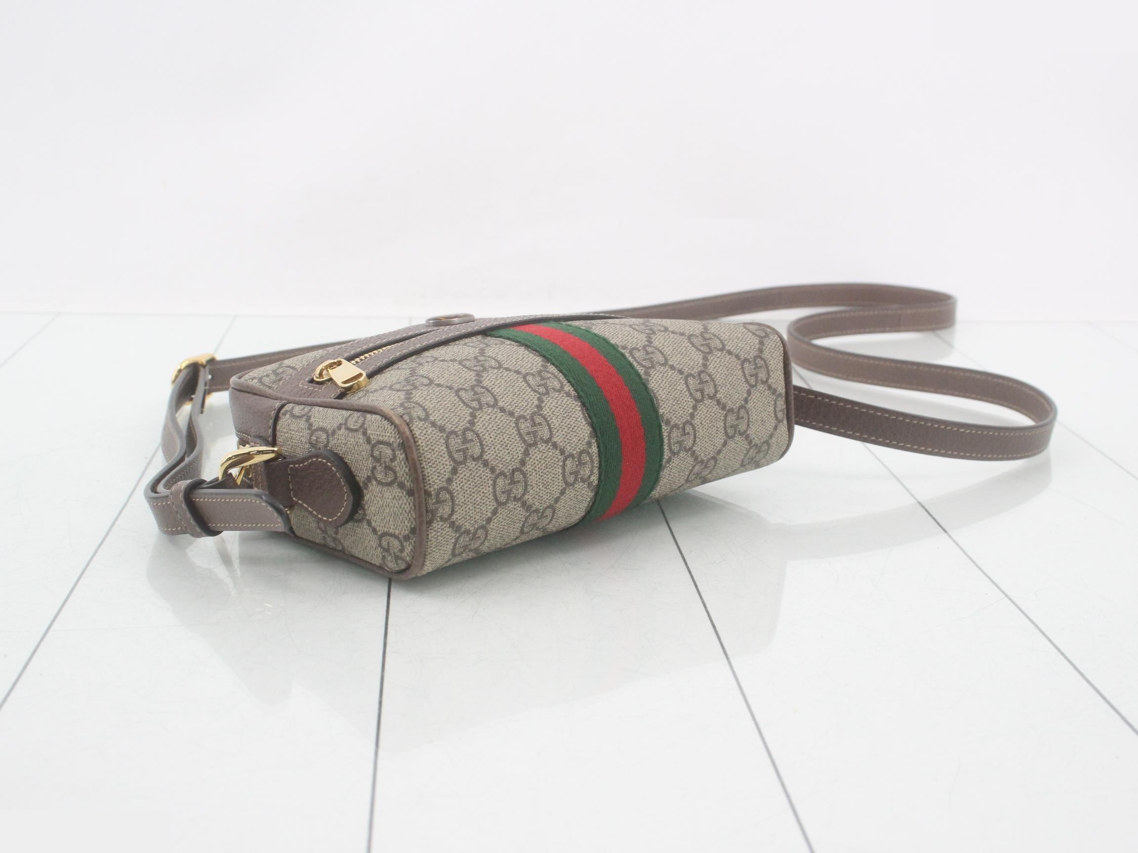 Shoulder bag, Ophidia GG Supreme, 517350 — view 5