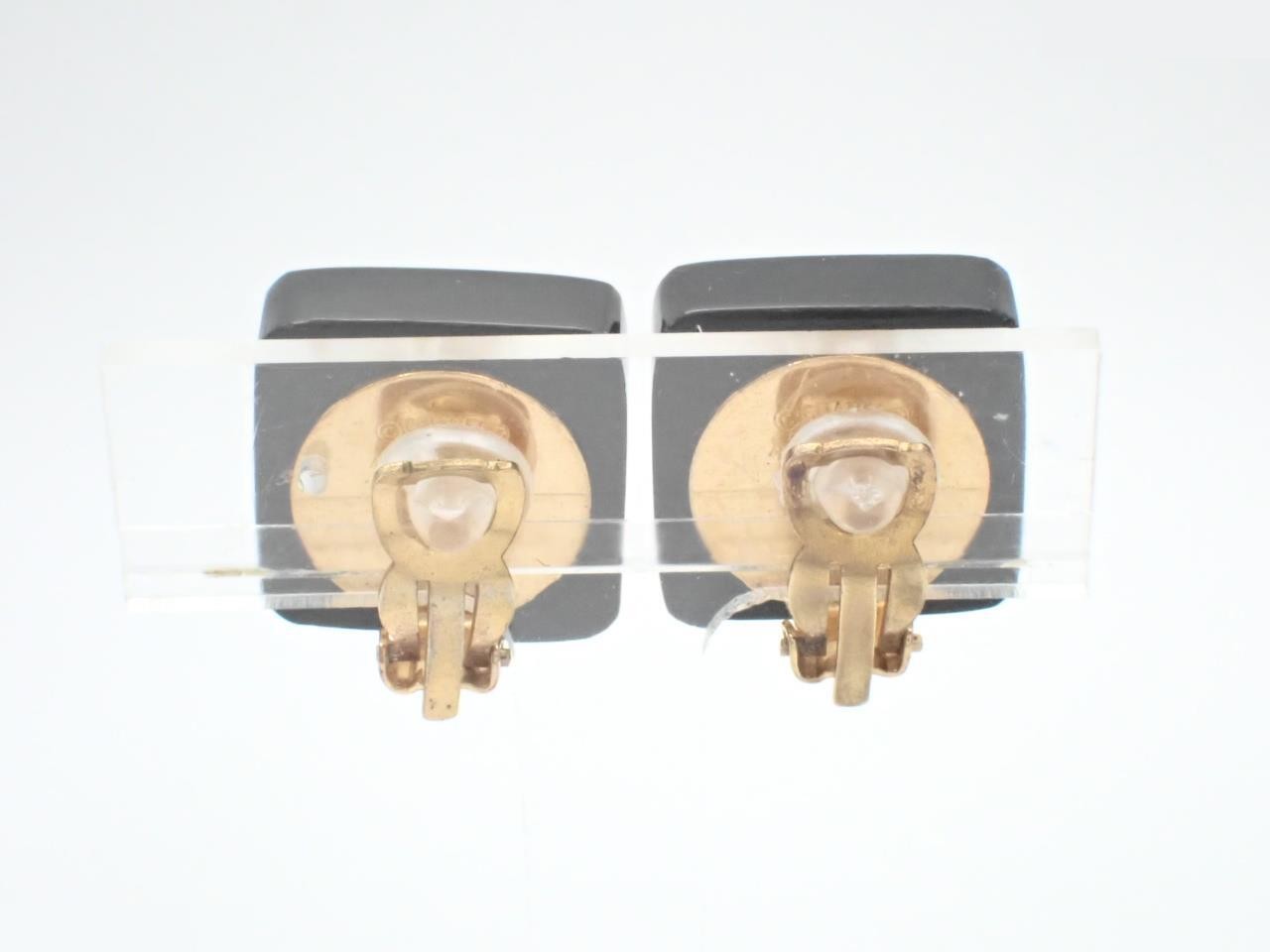 Coco Mark Stone Earrings 95P — view 2