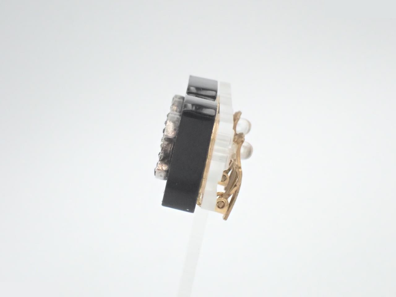 Coco Mark Stone Earrings 95P — view 3