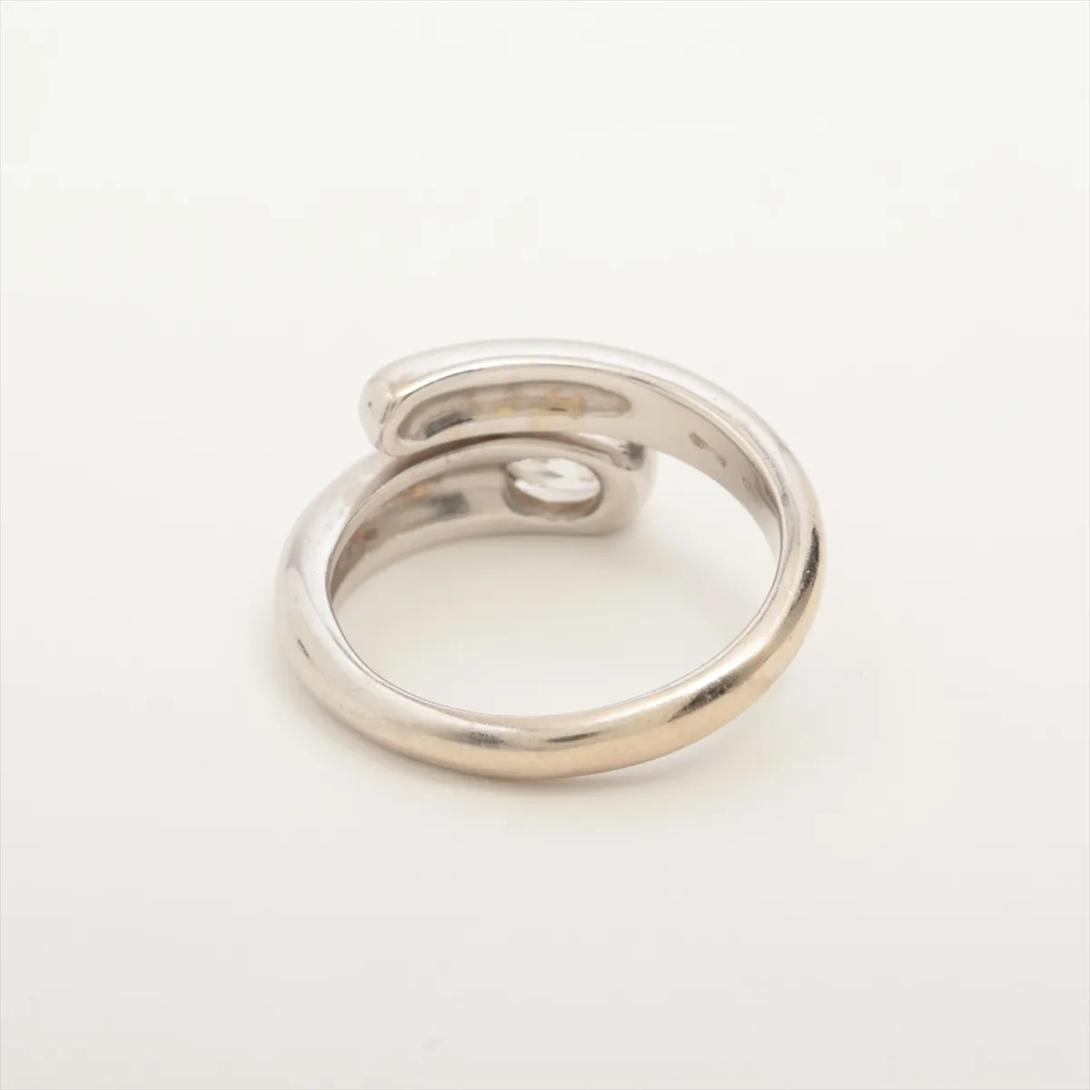 Astrea Diamond Ring 750(WG) 6.1g Faint engraving, waxy eyes, — view 2