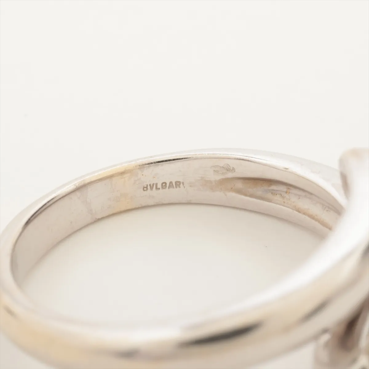 Astrea Diamond Ring 750(WG) 6.1g Faint engraving, waxy eyes, — view 4