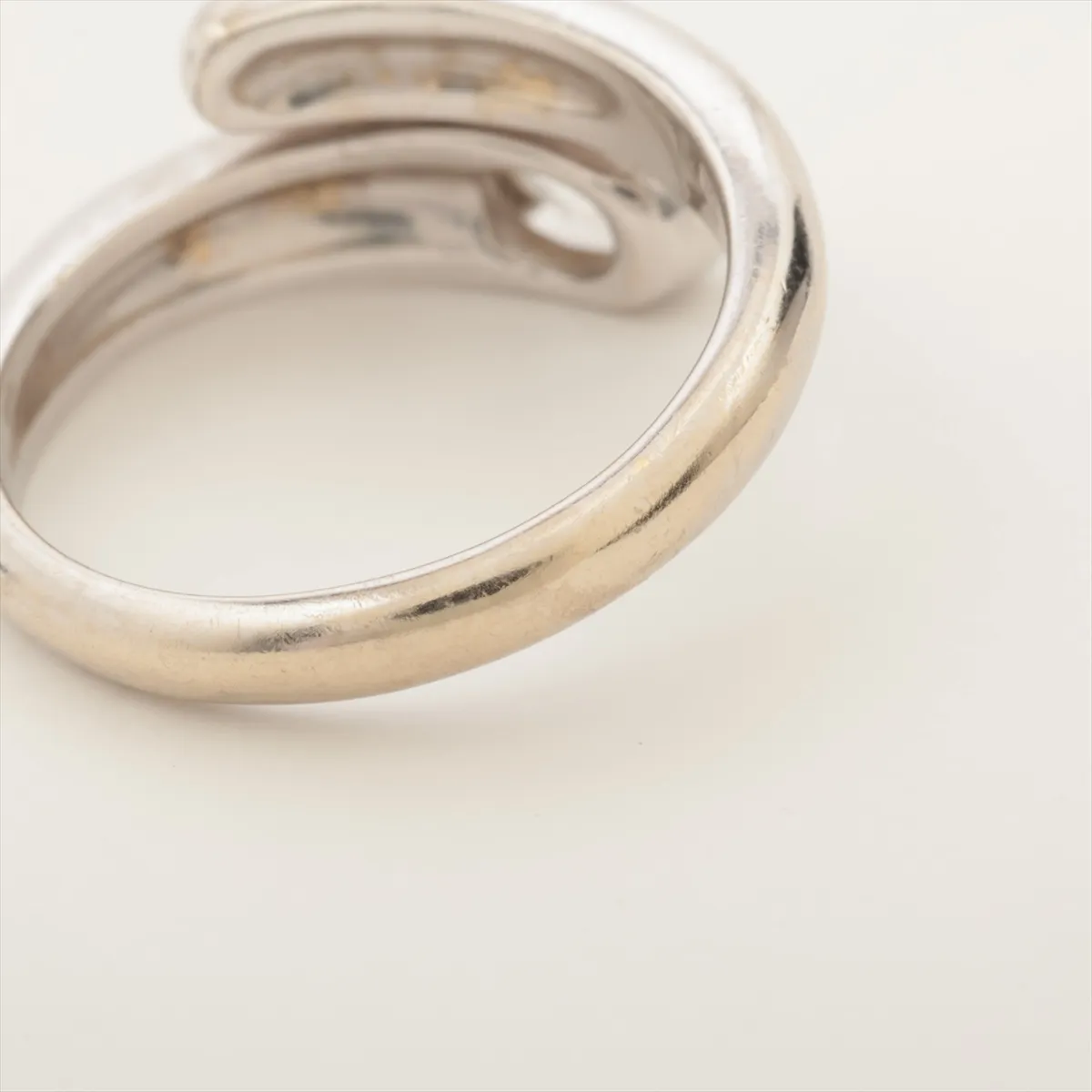 Astrea Diamond Ring 750(WG) 6.1g Faint engraving, waxy eyes, — view 5