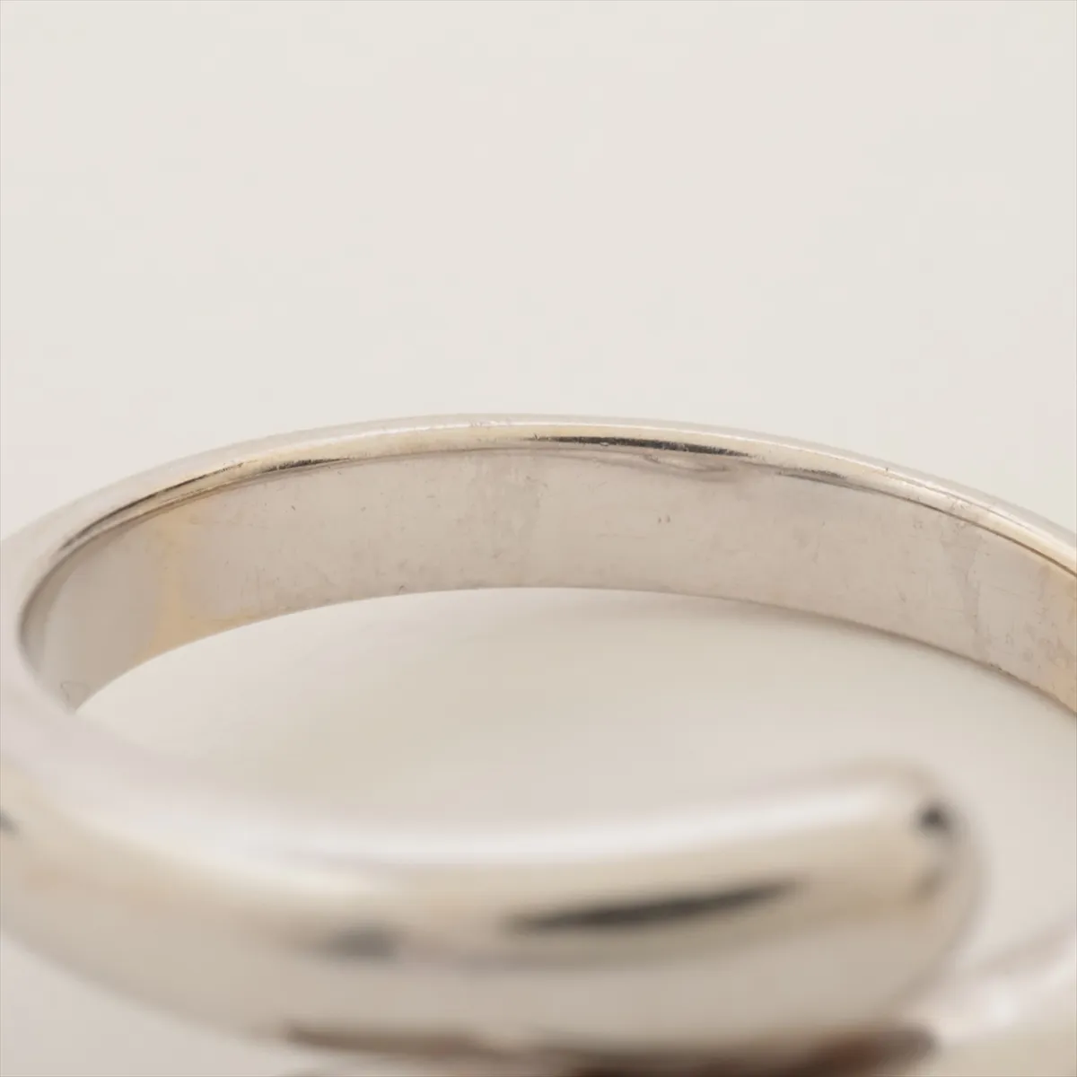 Astrea Diamond Ring 750(WG) 6.1g Faint engraving, waxy eyes, — view 6