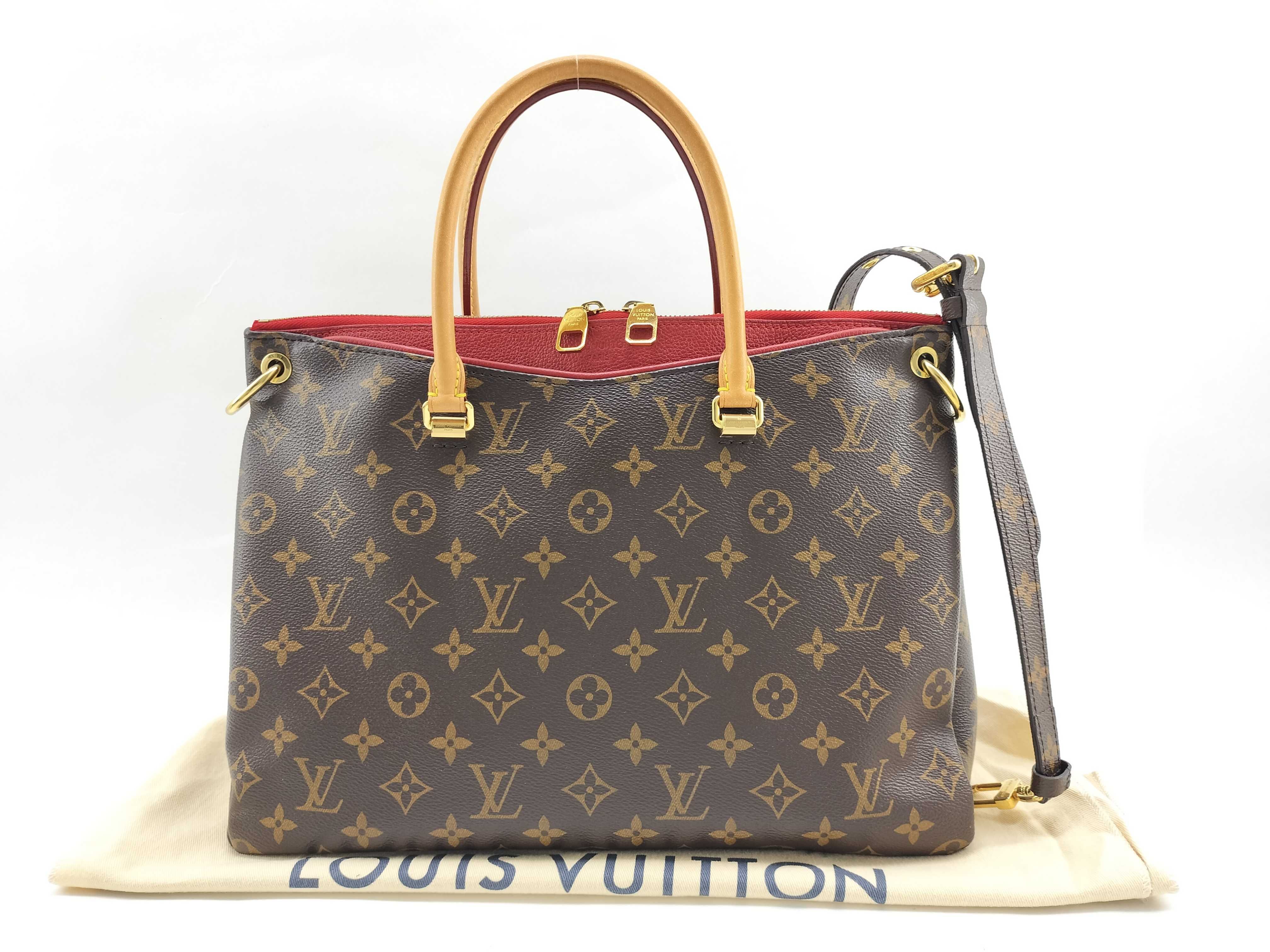 Monogram LV Pallas Monogram M41633 SN2128 Brown Handbag