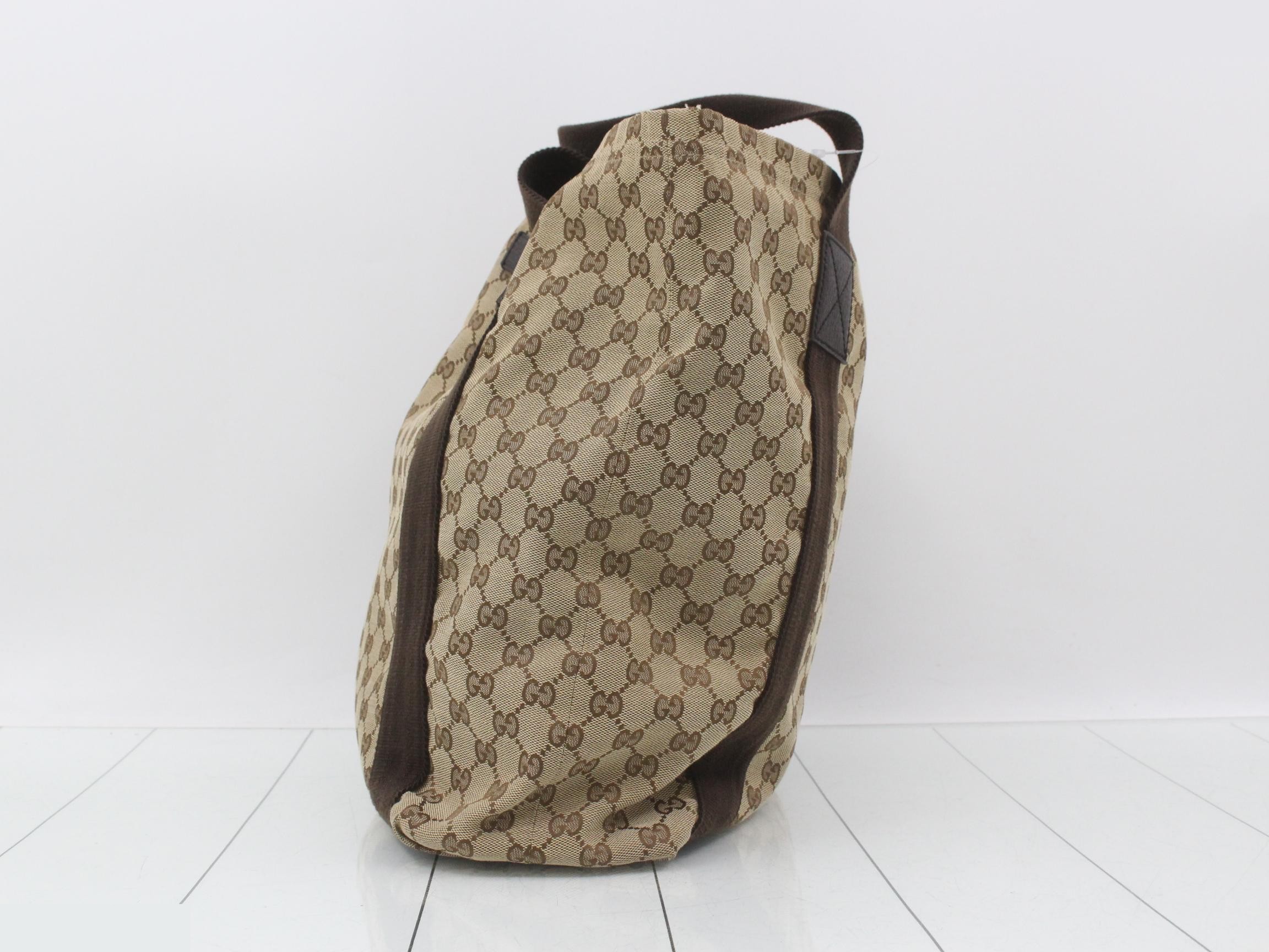 GG Canvas Tote Bag — view 3