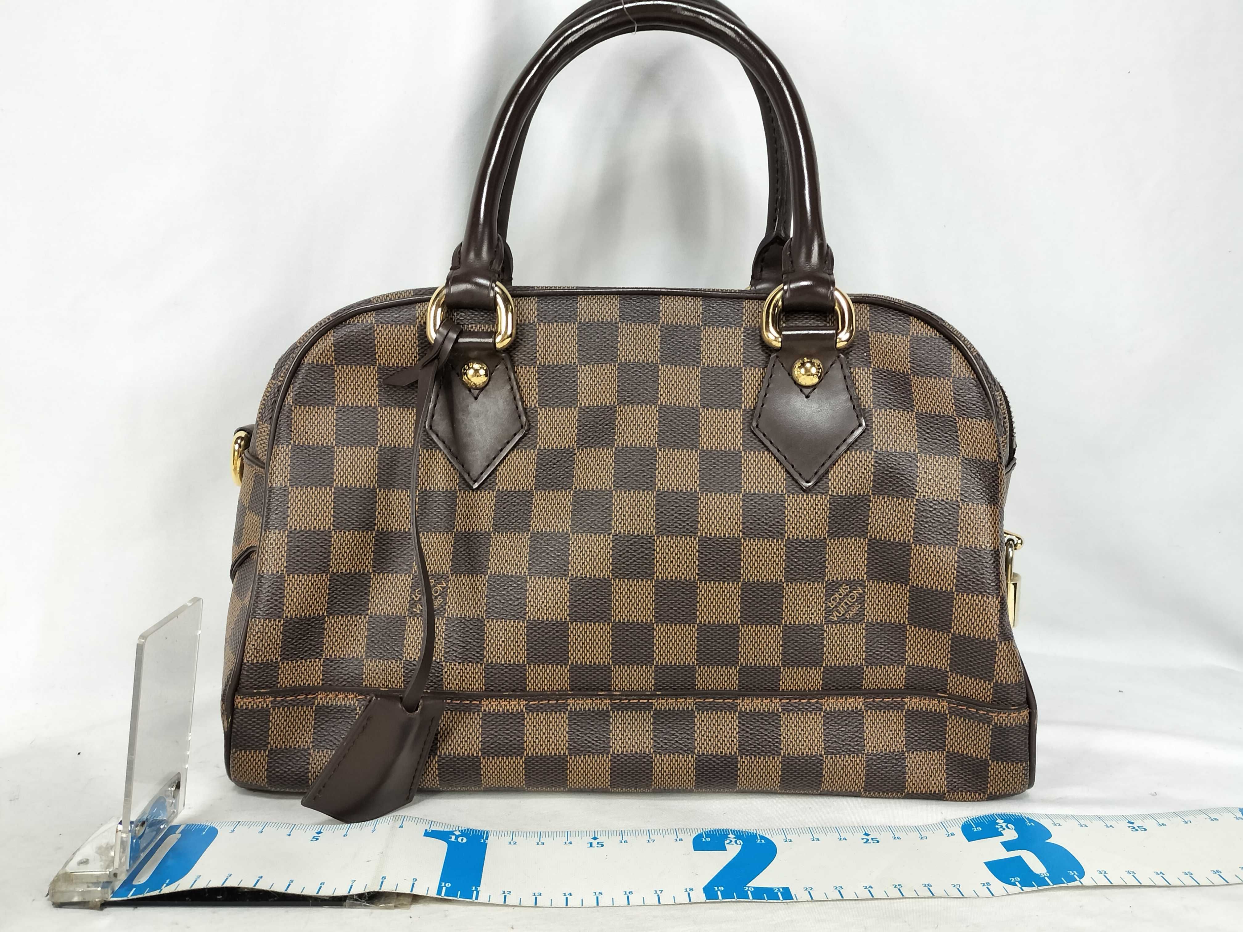 Damier Louis Vuitton Brown Damier N60008 Duomo Handbag — view 2