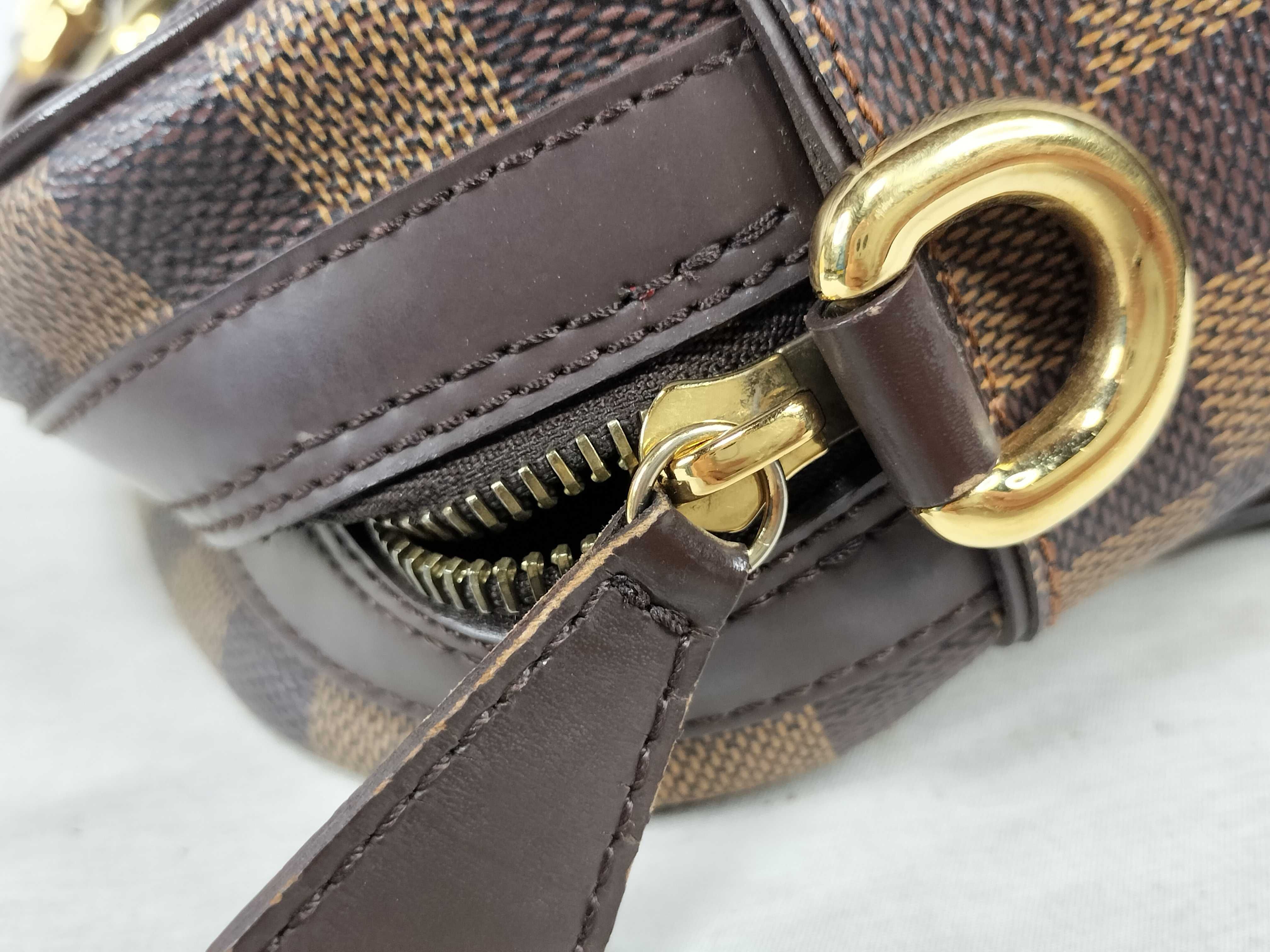 Damier Louis Vuitton Brown Damier N60008 Duomo Handbag — view 14
