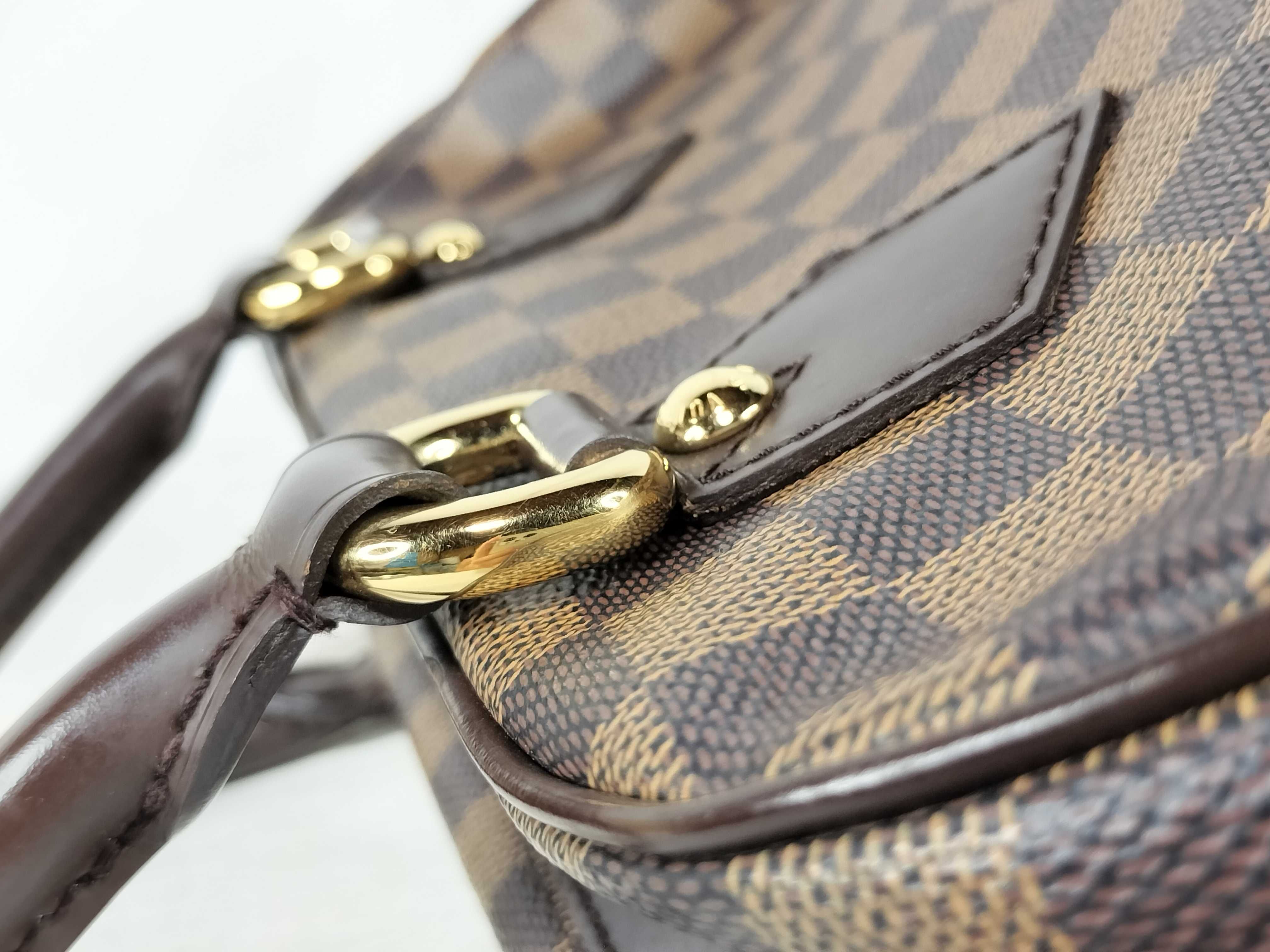 Damier Louis Vuitton Brown Damier N60008 Duomo Handbag — view 5