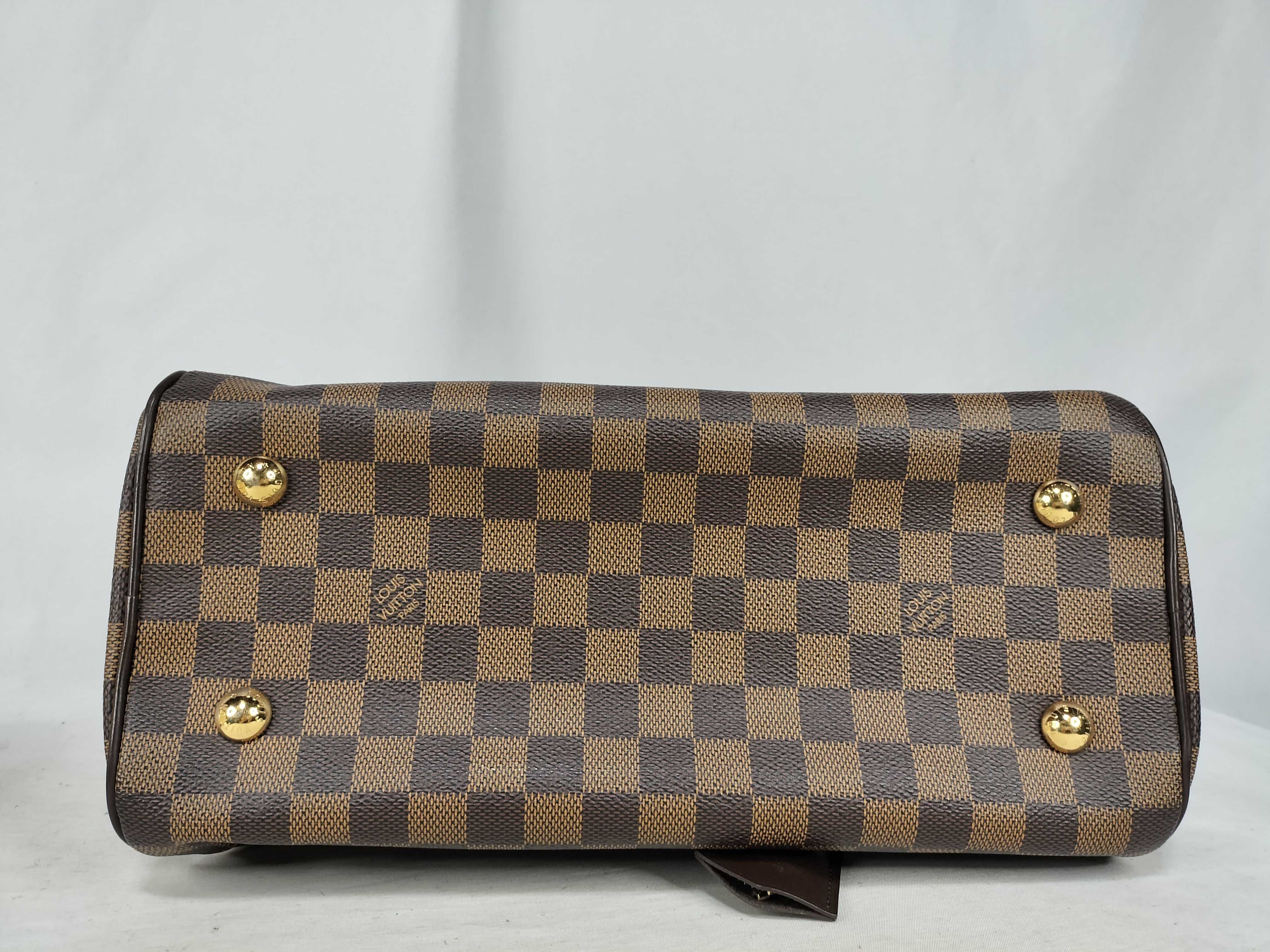 Damier Louis Vuitton Brown Damier N60008 Duomo Handbag — view 8