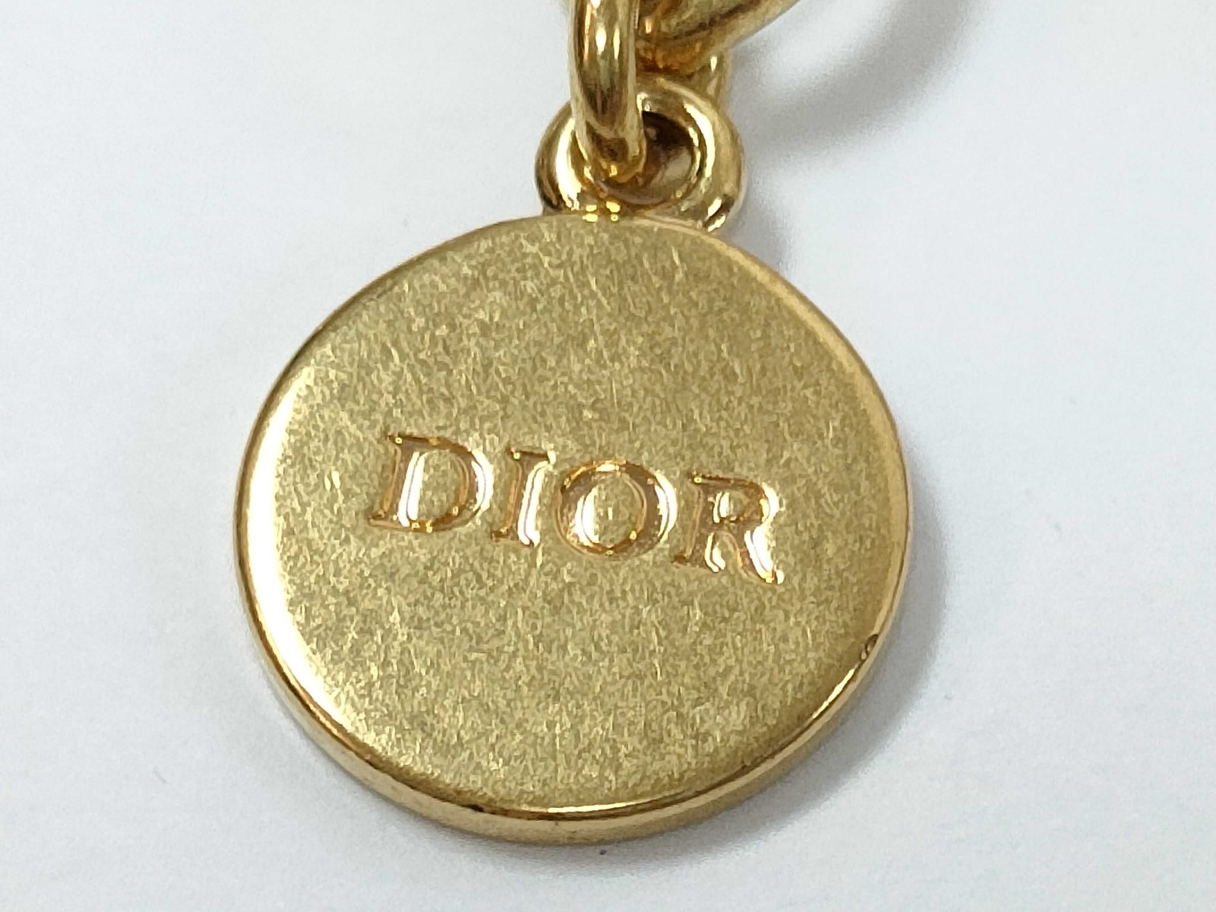 CD Triple Chain Necklace — view 3