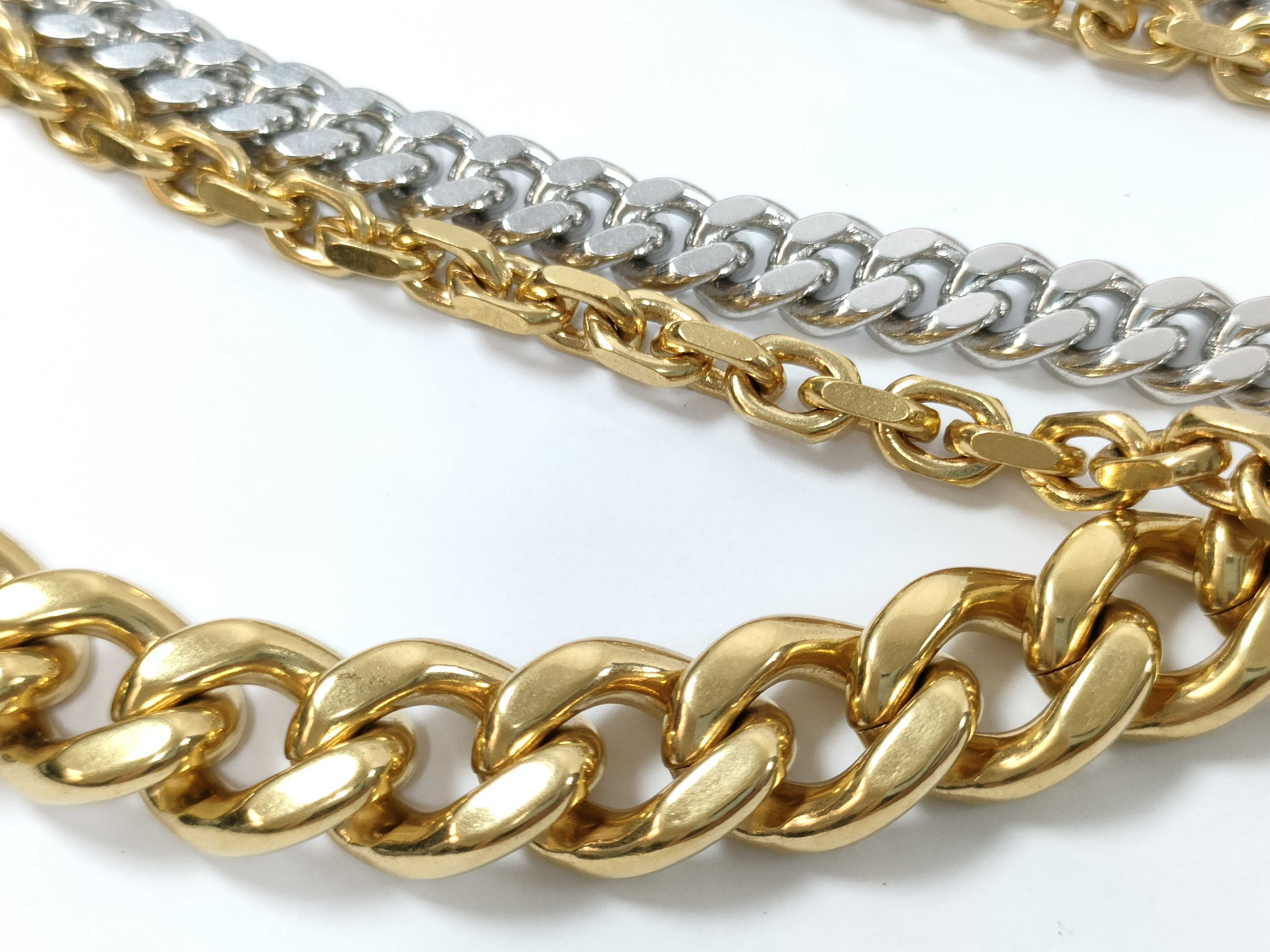 CD Triple Chain Necklace — view 6