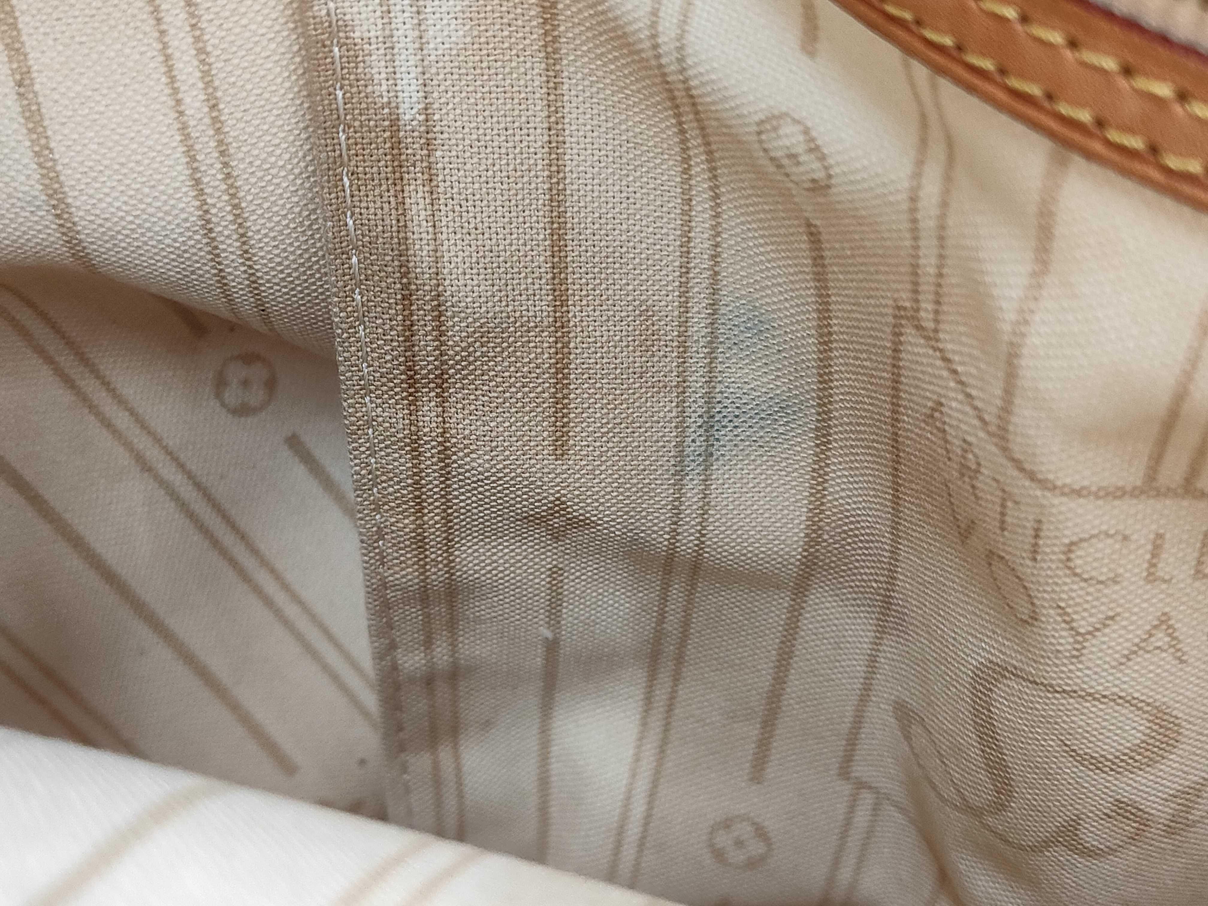 Damier Azur N41361 Neverfull MM Tote Bag — view 10