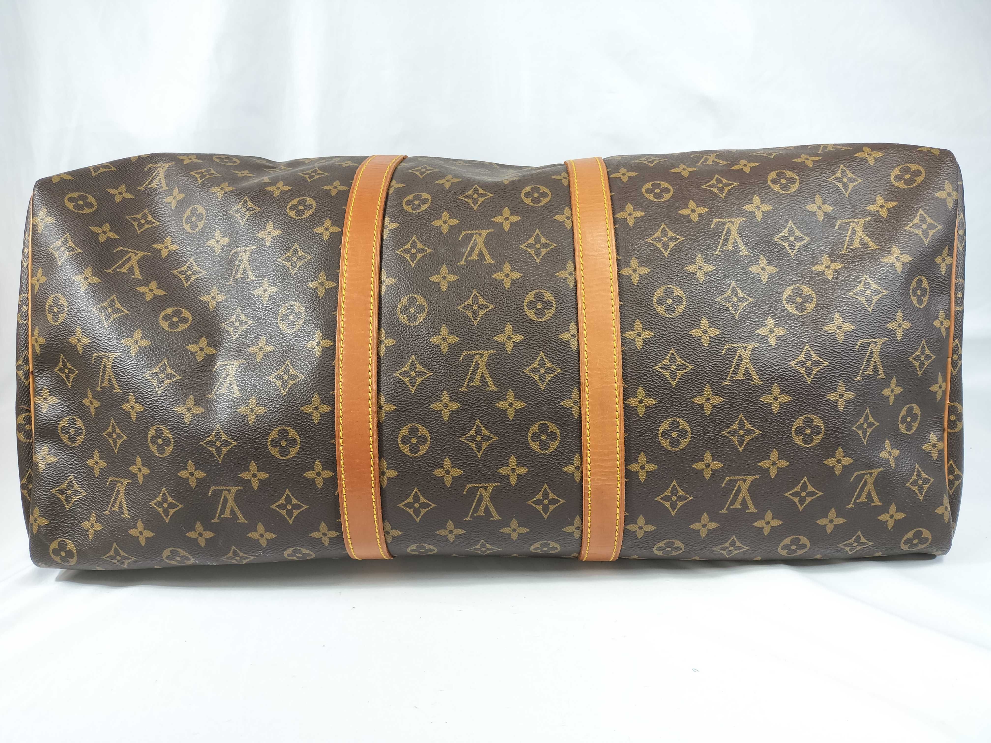 Monogram M41424 Keepall 55 Boston Bag — view 9