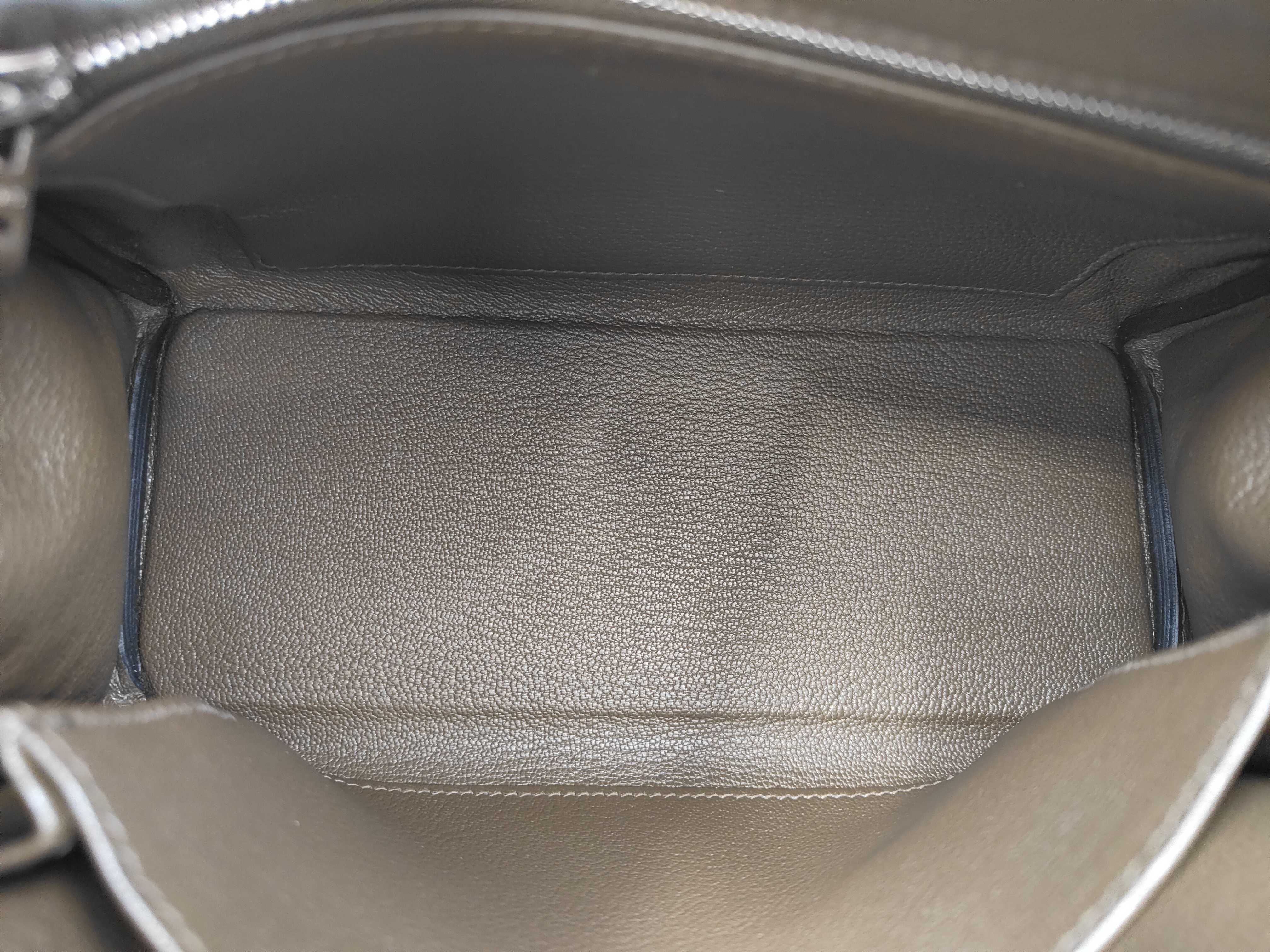 Kelly 25 Togo Vert Roden/P Hardware K Stamp Handbag — view 9