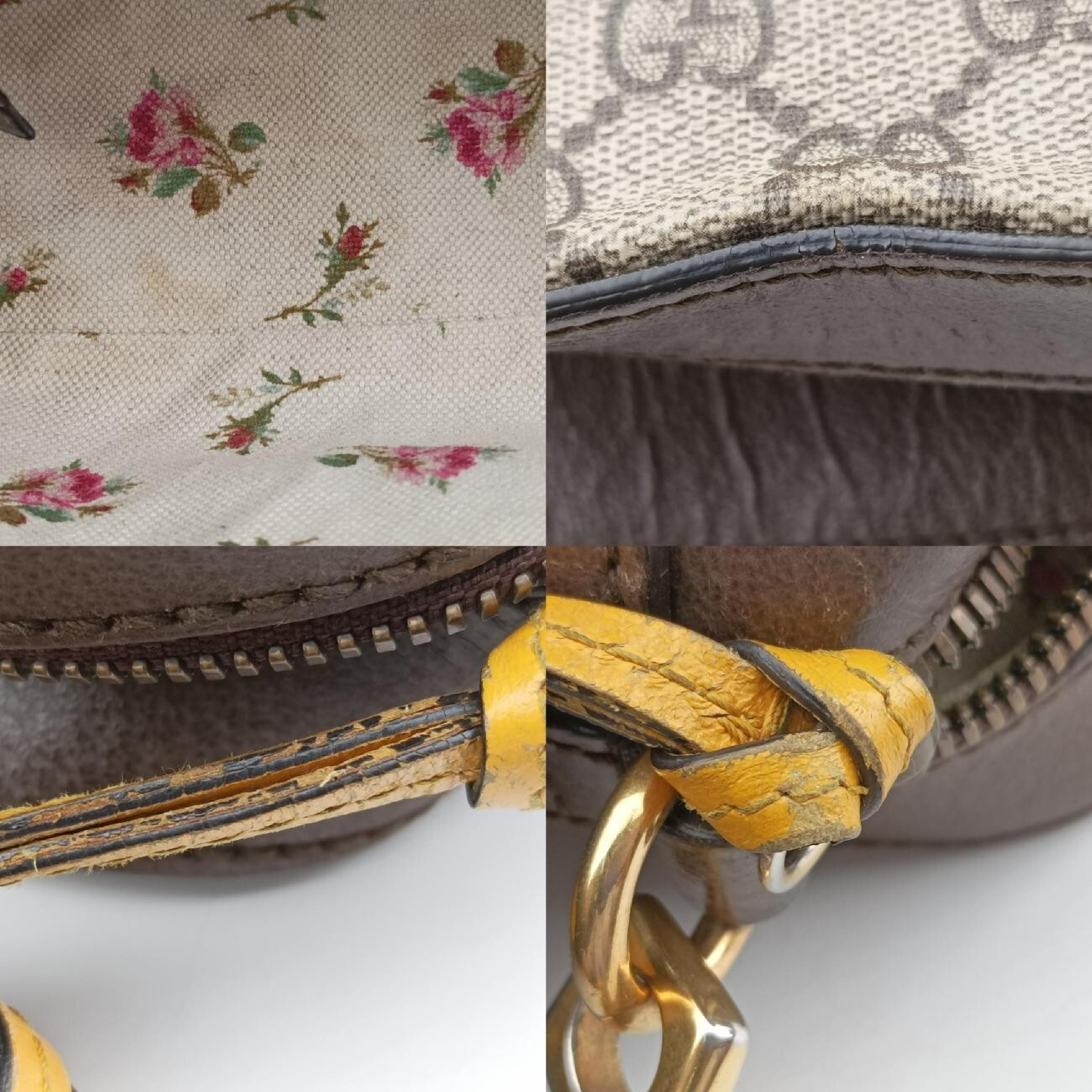 Neo Vintage Messenger Bag, Brown, PVC Coated Canvas x Leather, 476466 A032886542, Shoulder Bag — view 9