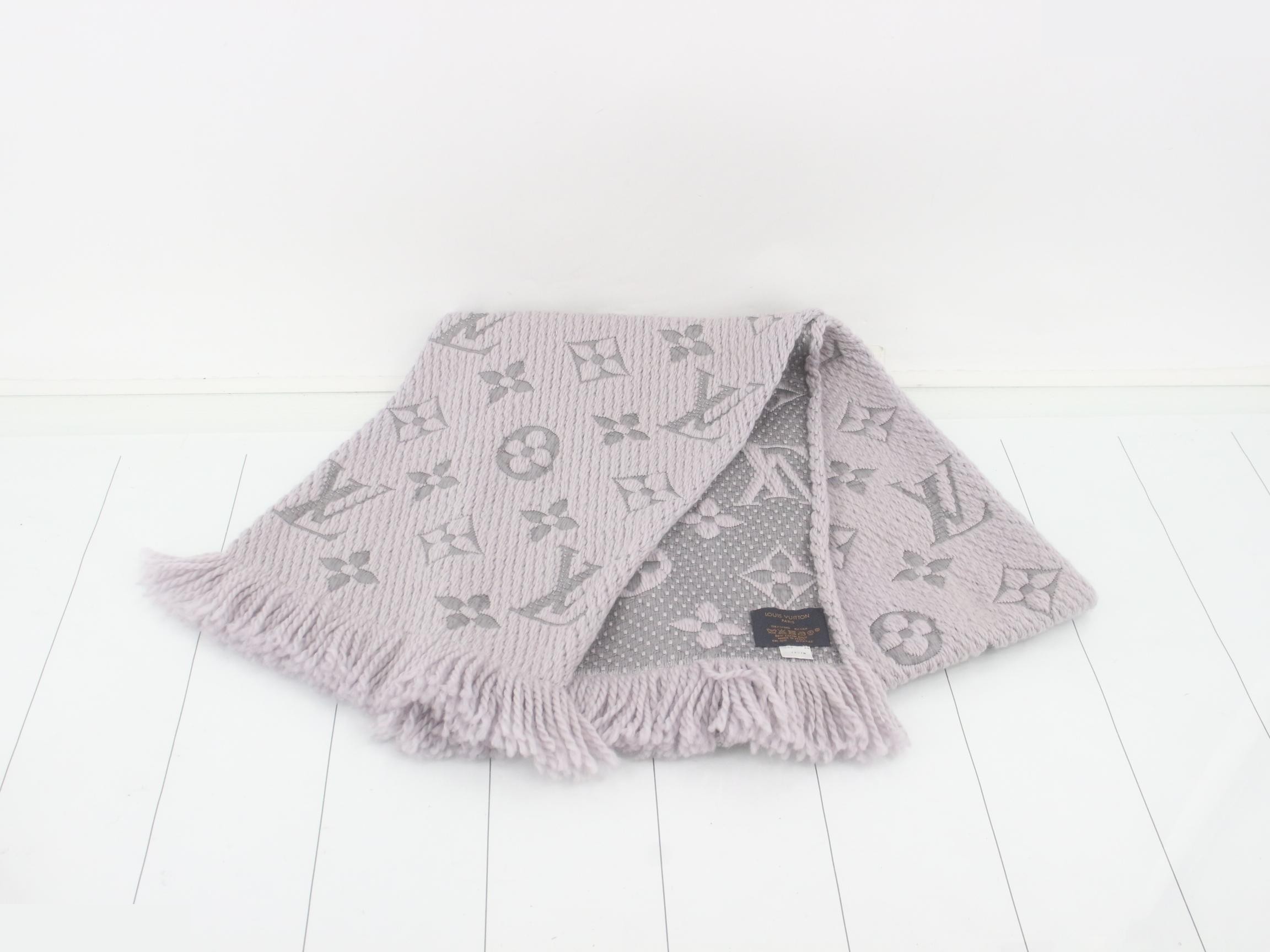 Echarpe Logomania Gris Perle — view 2