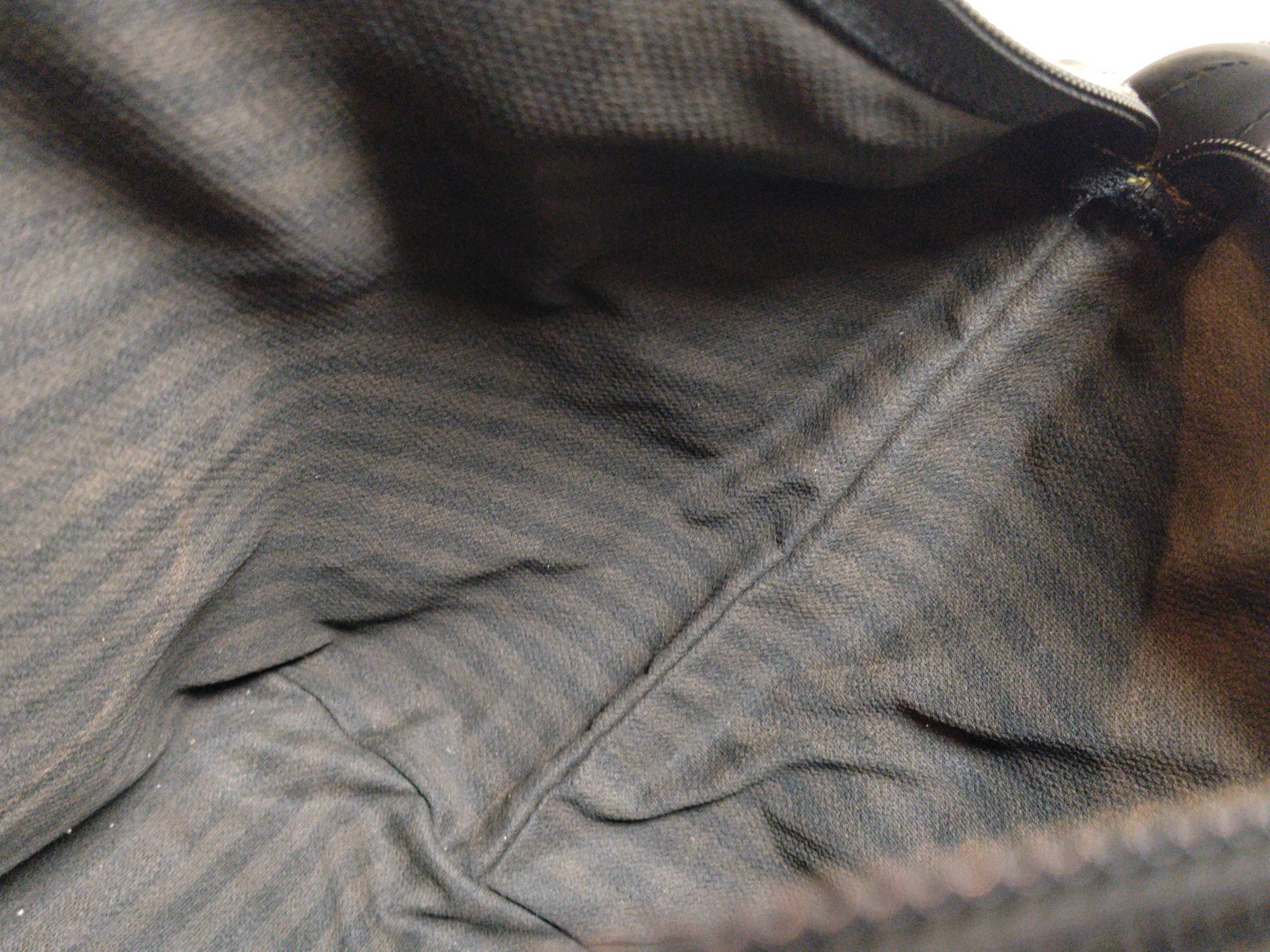 Pecan Pattern Accessory Pouch Shoulder Bag Black Pouch — view 11