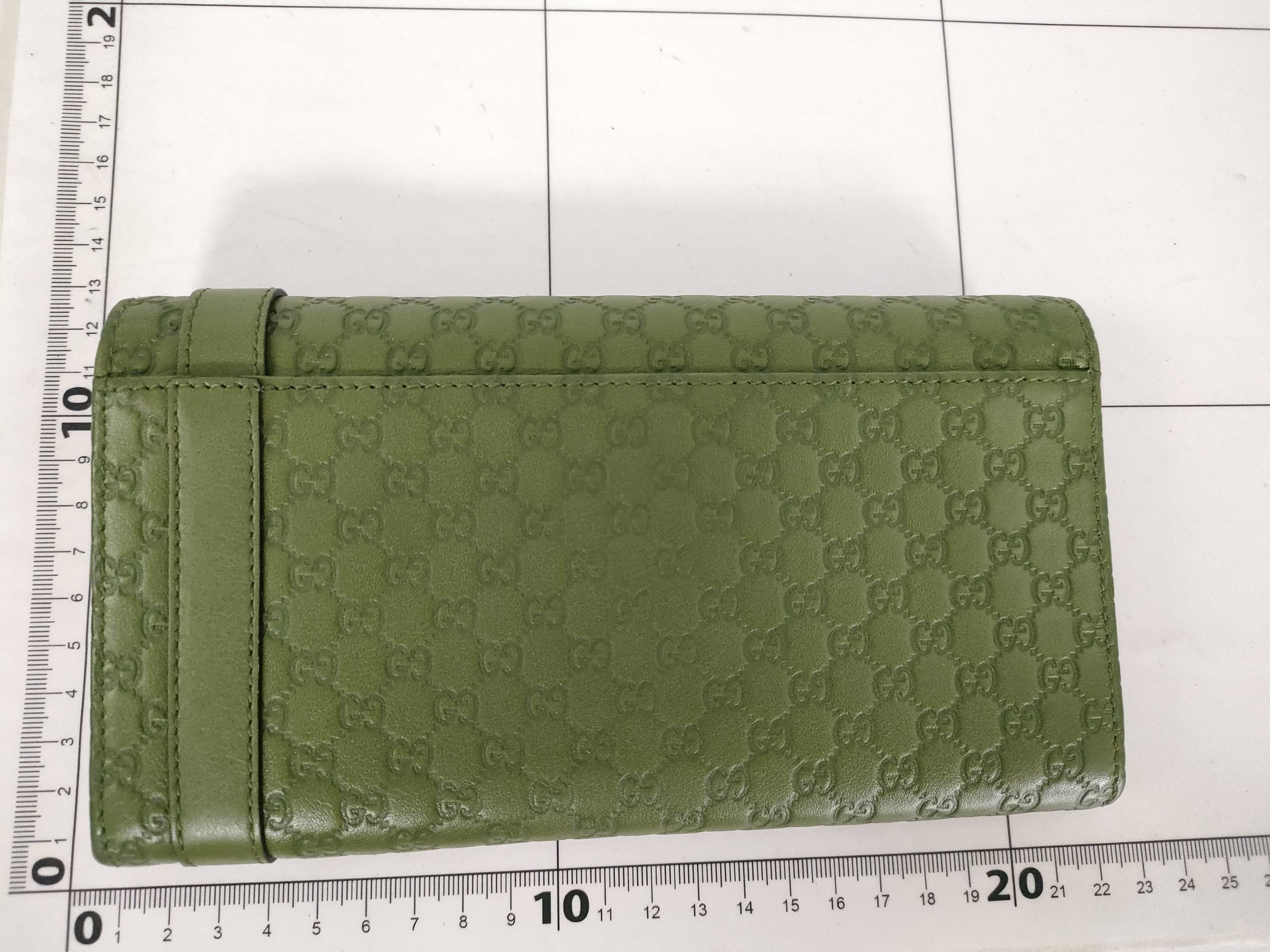 Guccissima Long Wallet Green 309760 Wallet — view 2
