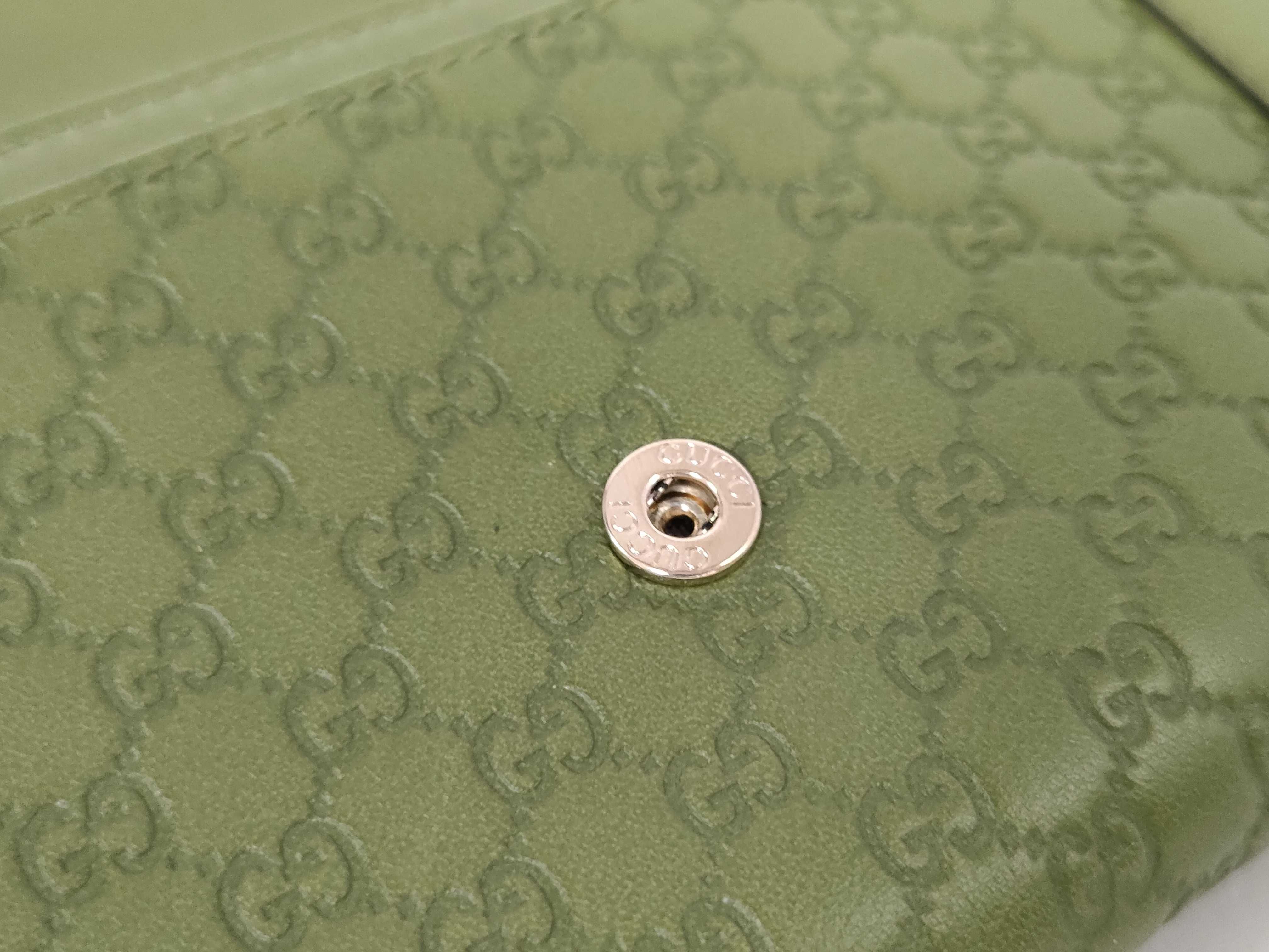 Guccissima Long Wallet Green 309760 Wallet — view 13