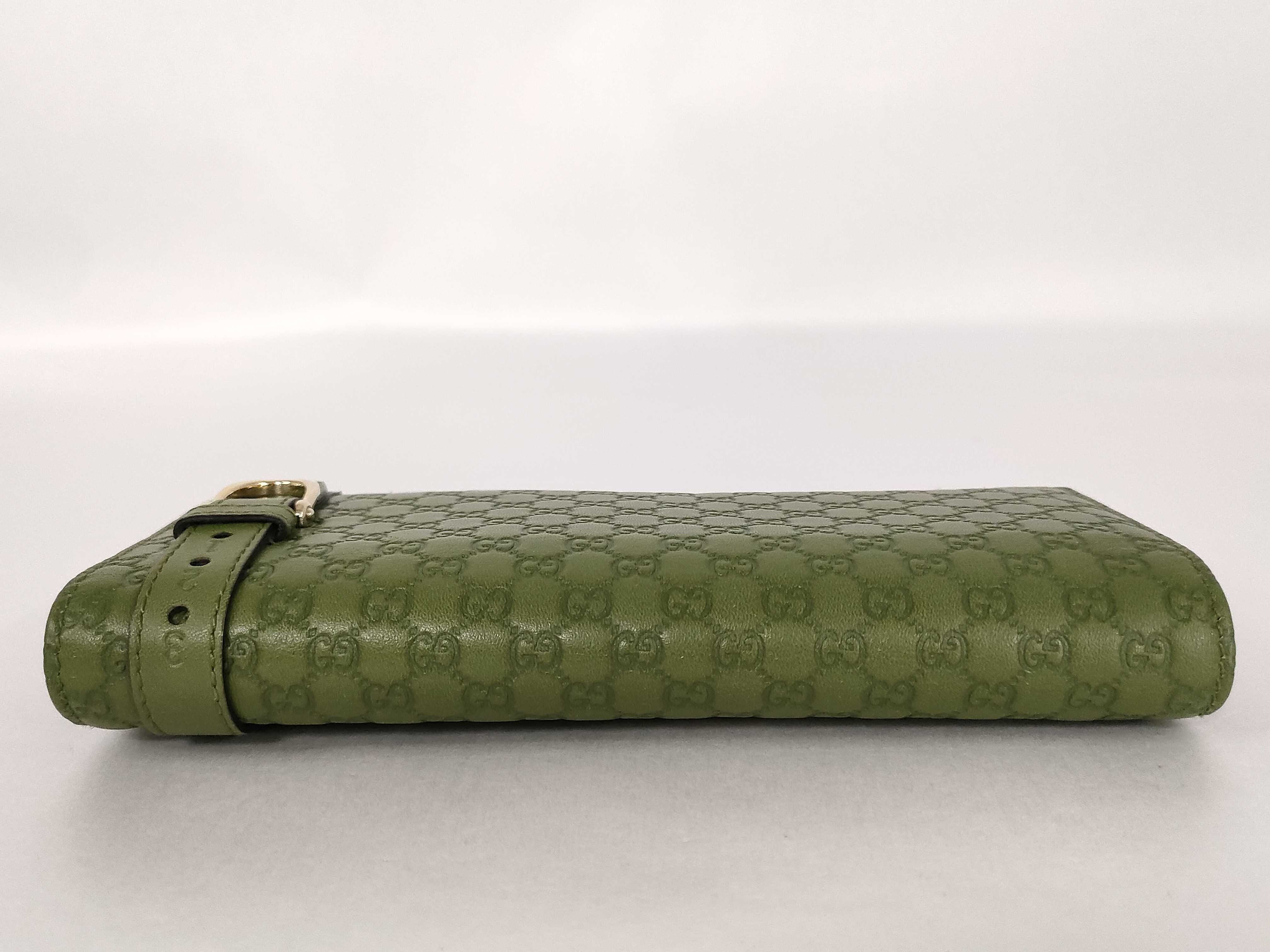 Guccissima Long Wallet Green 309760 Wallet — view 5