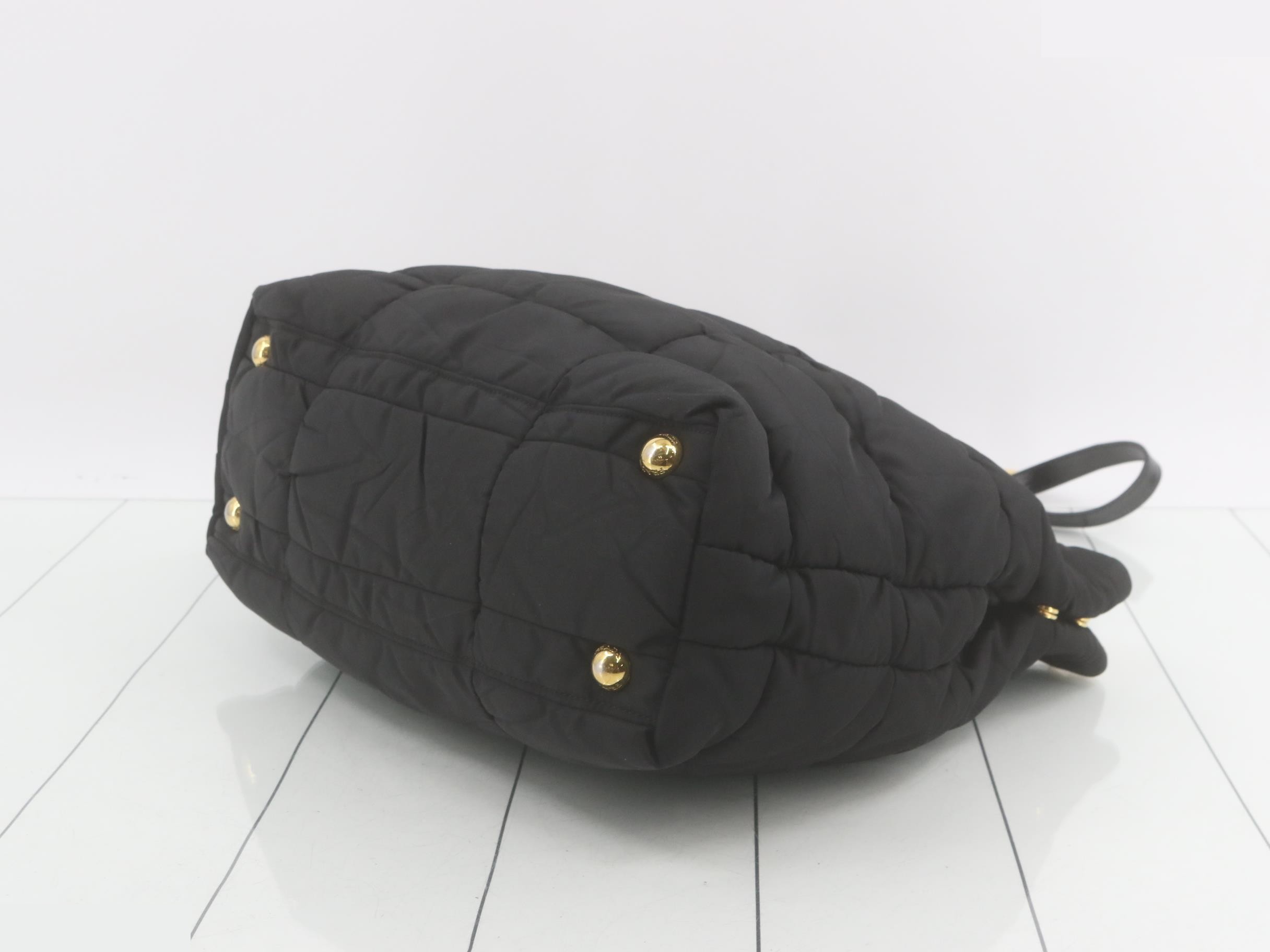 2way quilted crispy tote bag — view 6