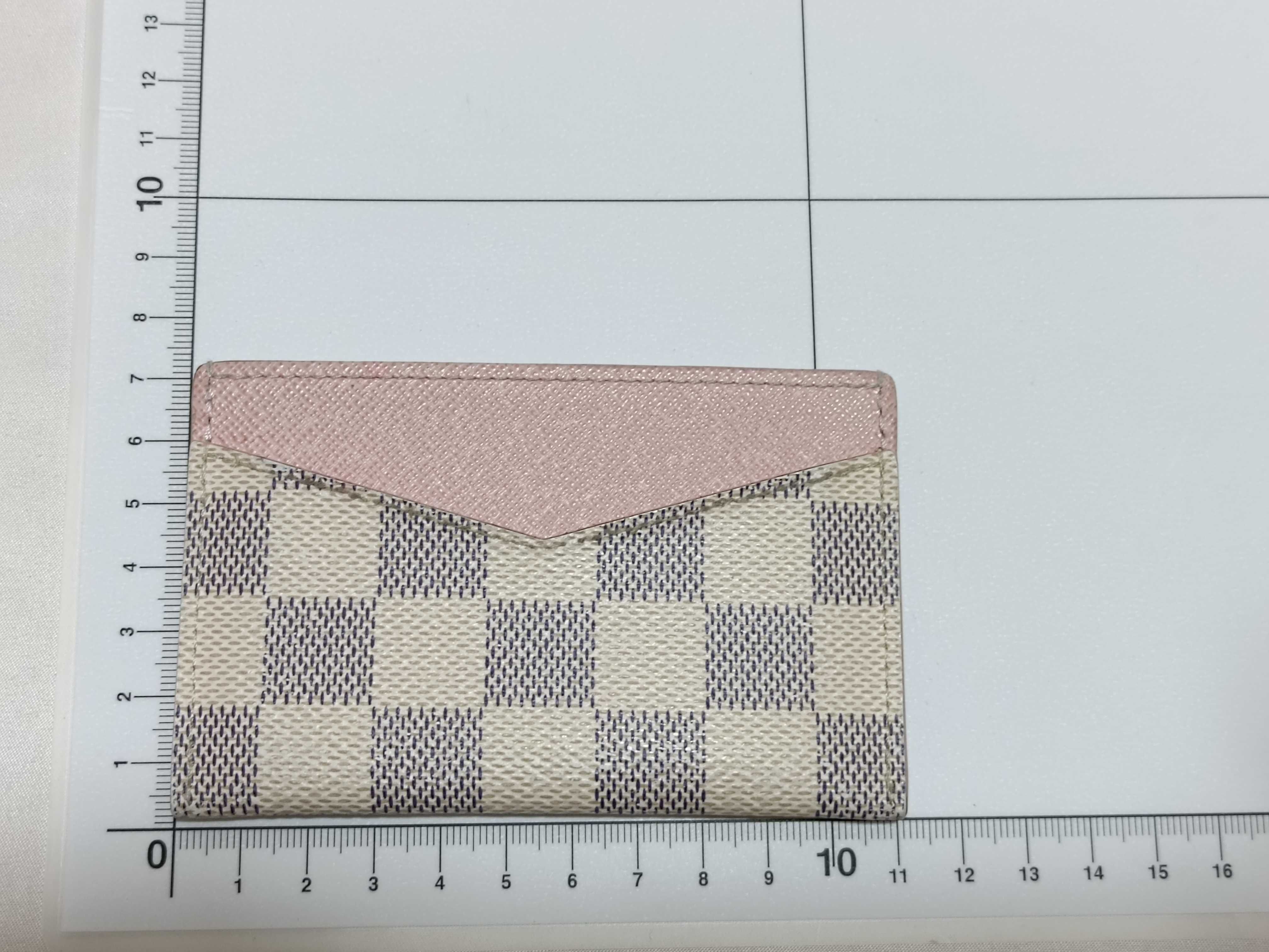 Damier Azur Portecarte Simple Card Case — view 2