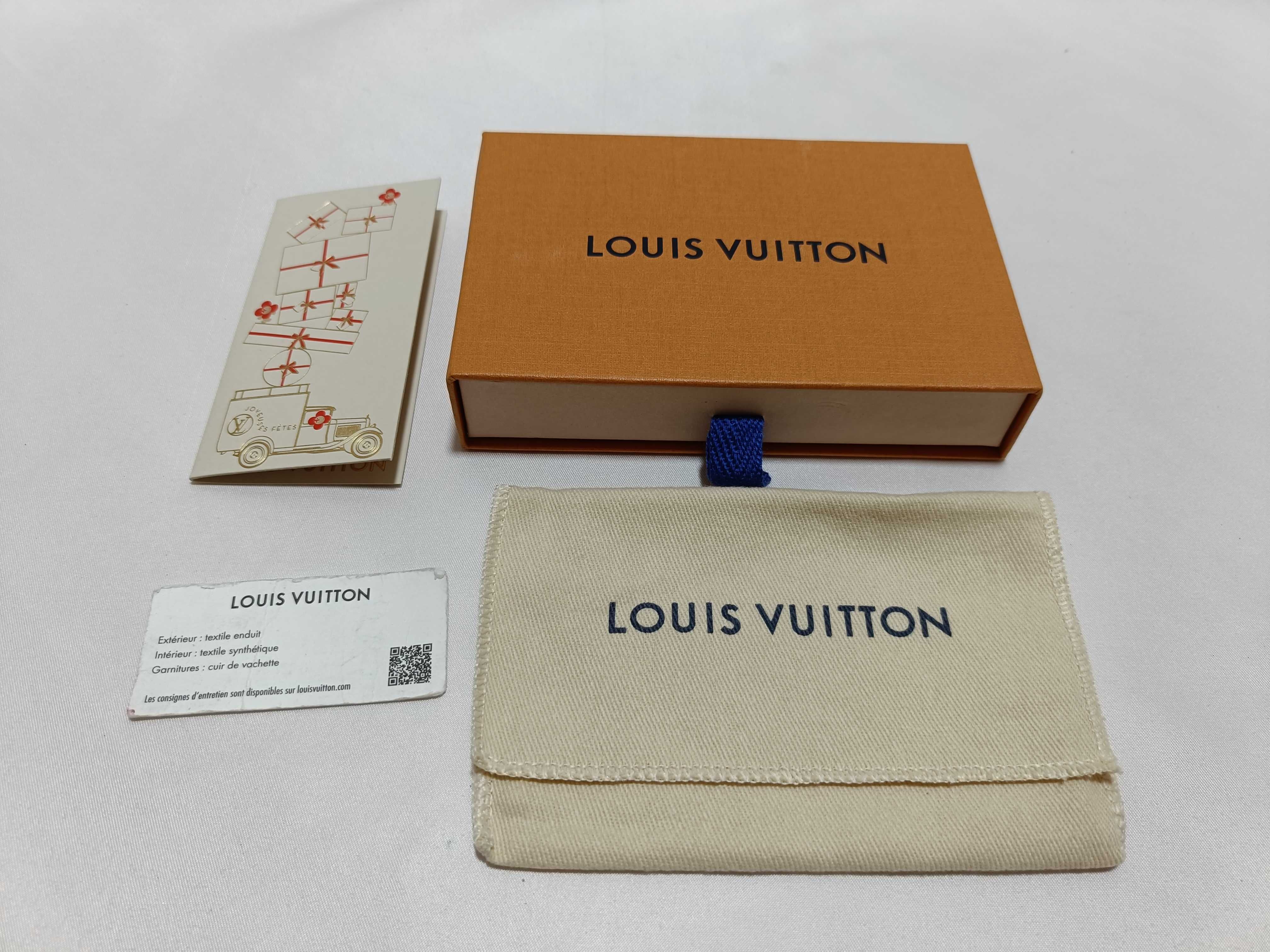 Damier Azur Portecarte Simple Card Case — view 12
