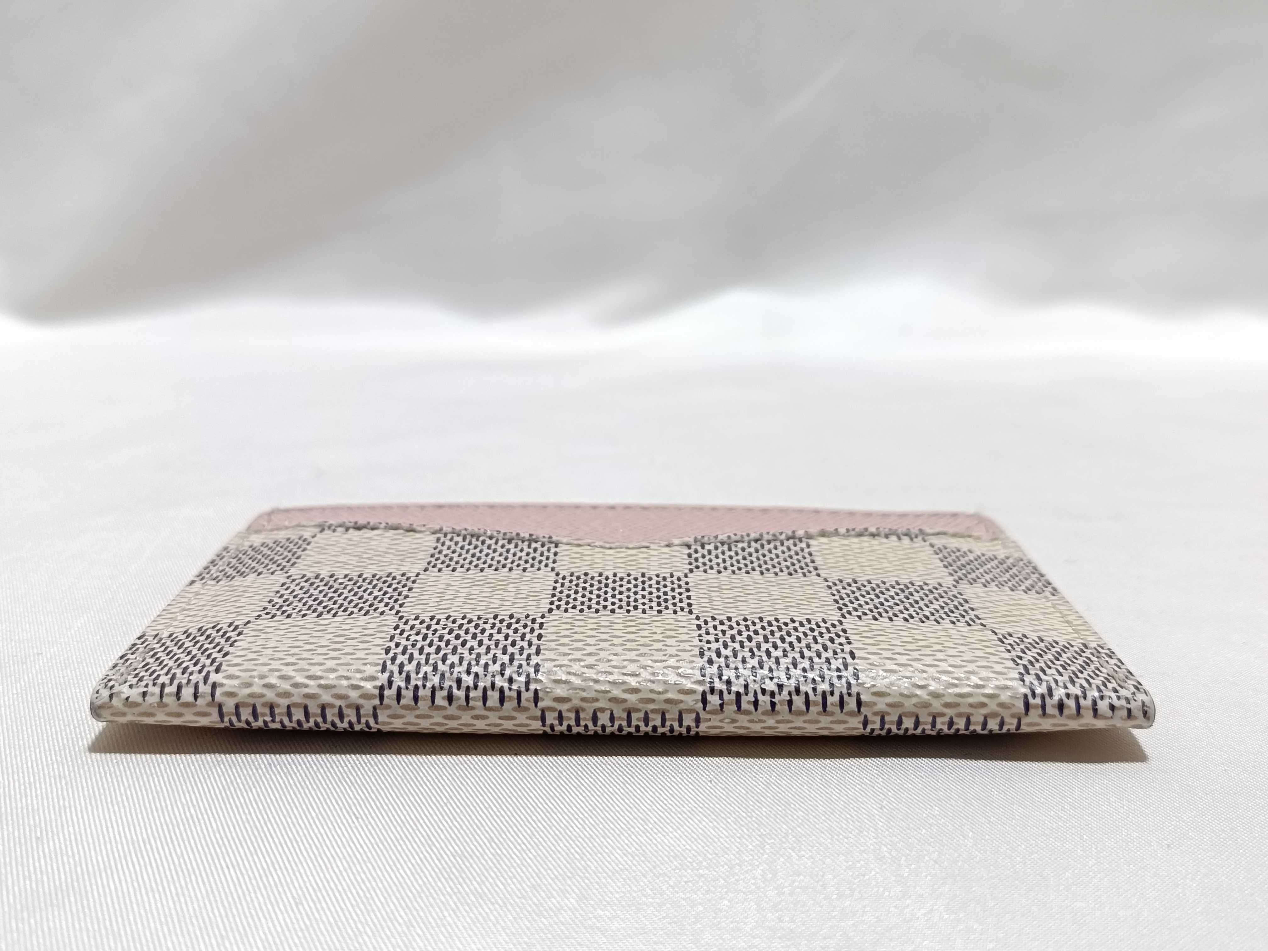 Damier Azur Portecarte Simple Card Case — view 4