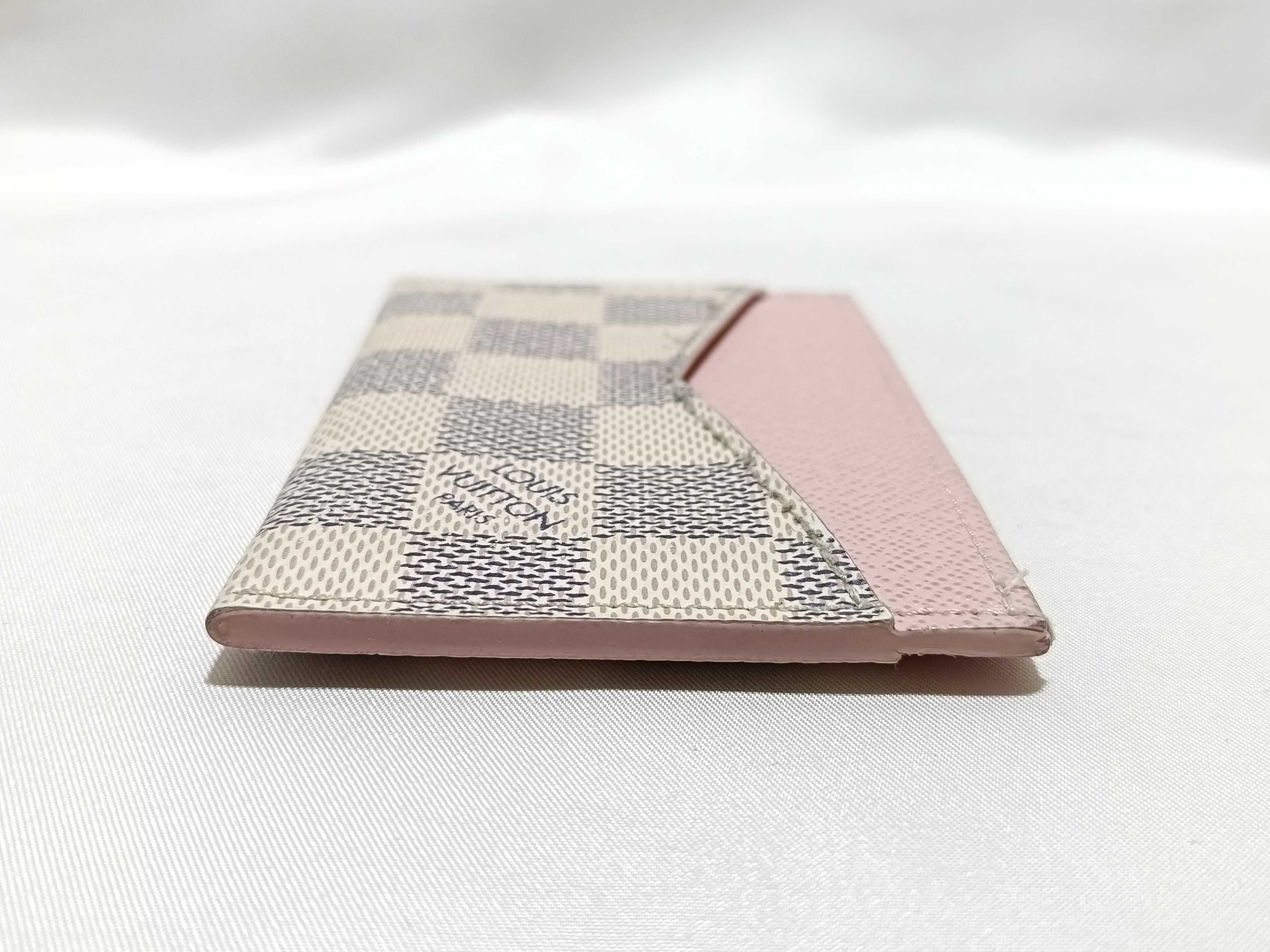 Damier Azur Portecarte Simple Card Case — view 6