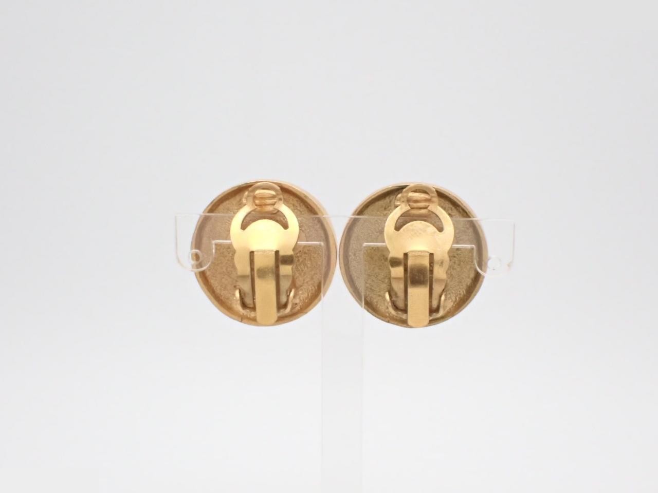 Coco Mark Gold Earrings 93A — view 2