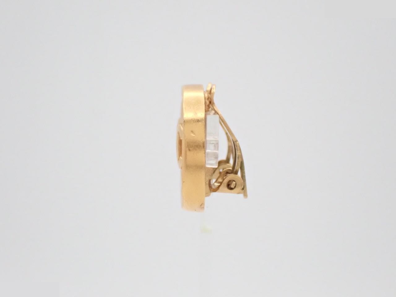 Coco Mark Gold Earrings 93A — view 3