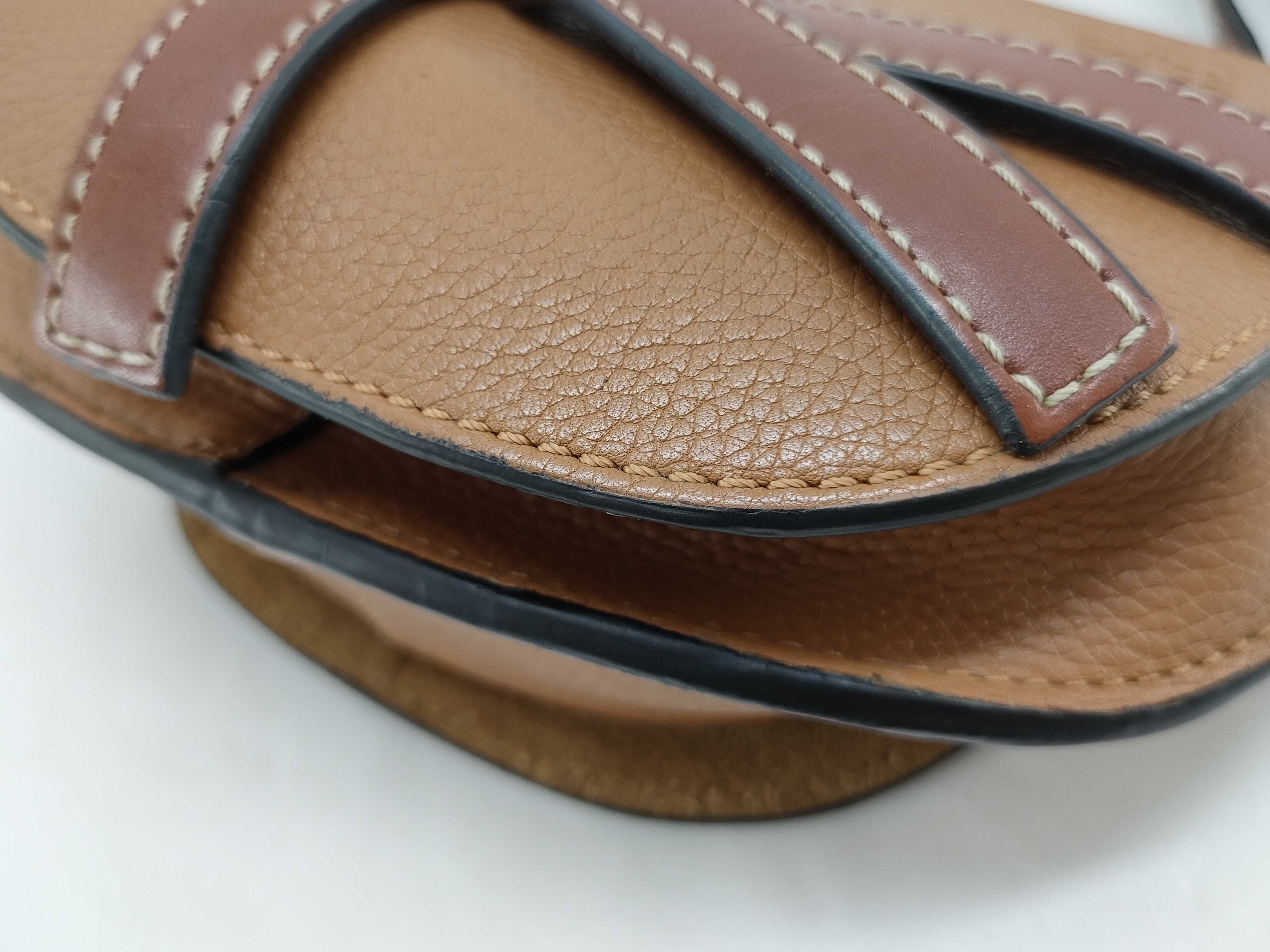 Gate Dual Brown Shoulder Bag — view 6