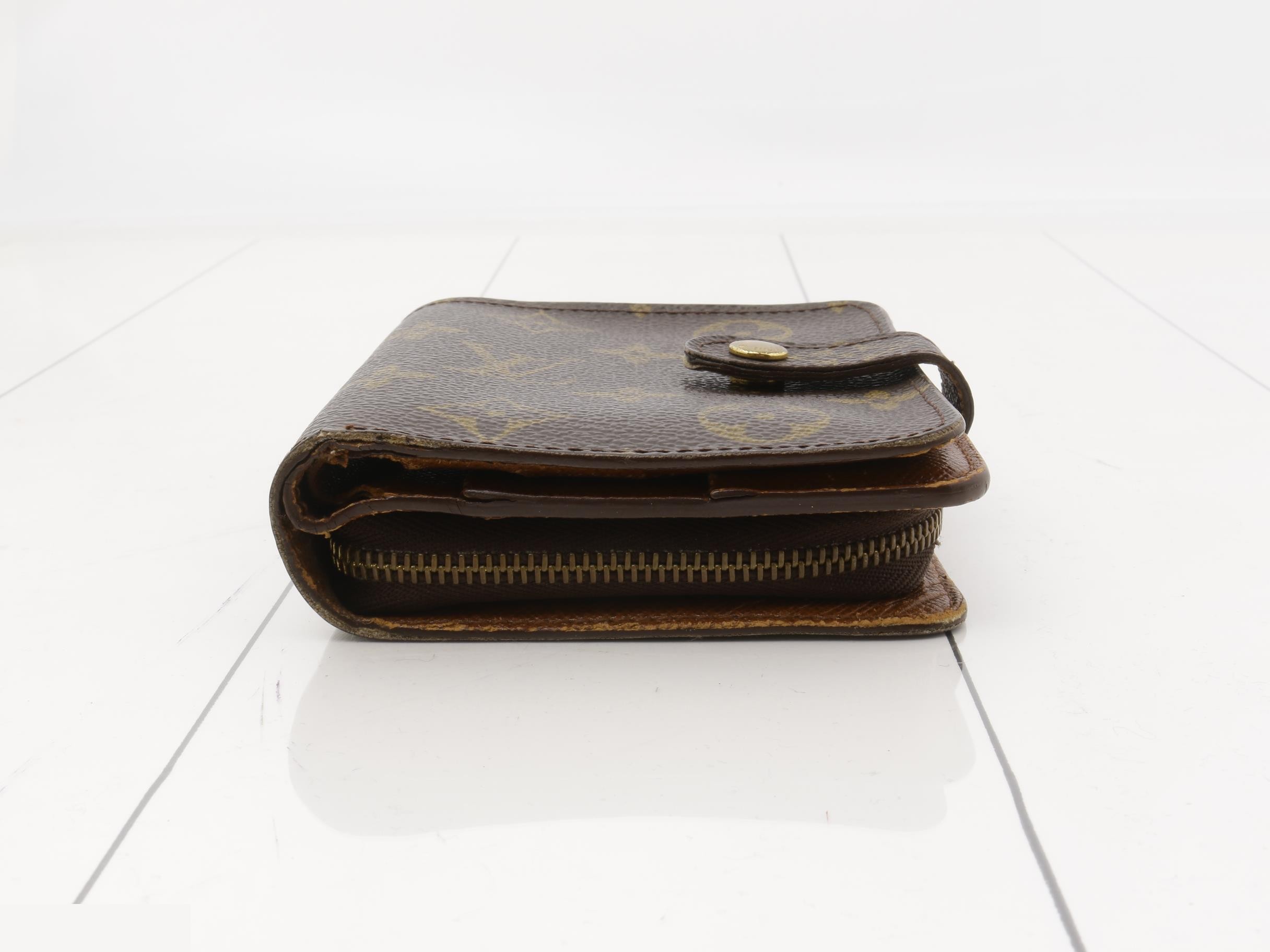Monogram Compact Zip Wallet — view 3