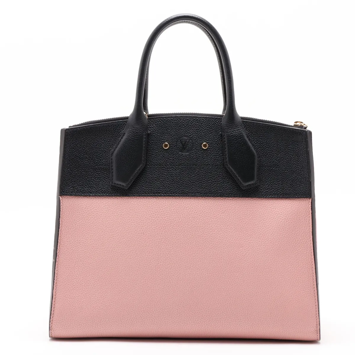 City Steamer MM M53019, serial number unclear, pink x black, padlock cannot be opened, front pocket cannot be opened. — view 2