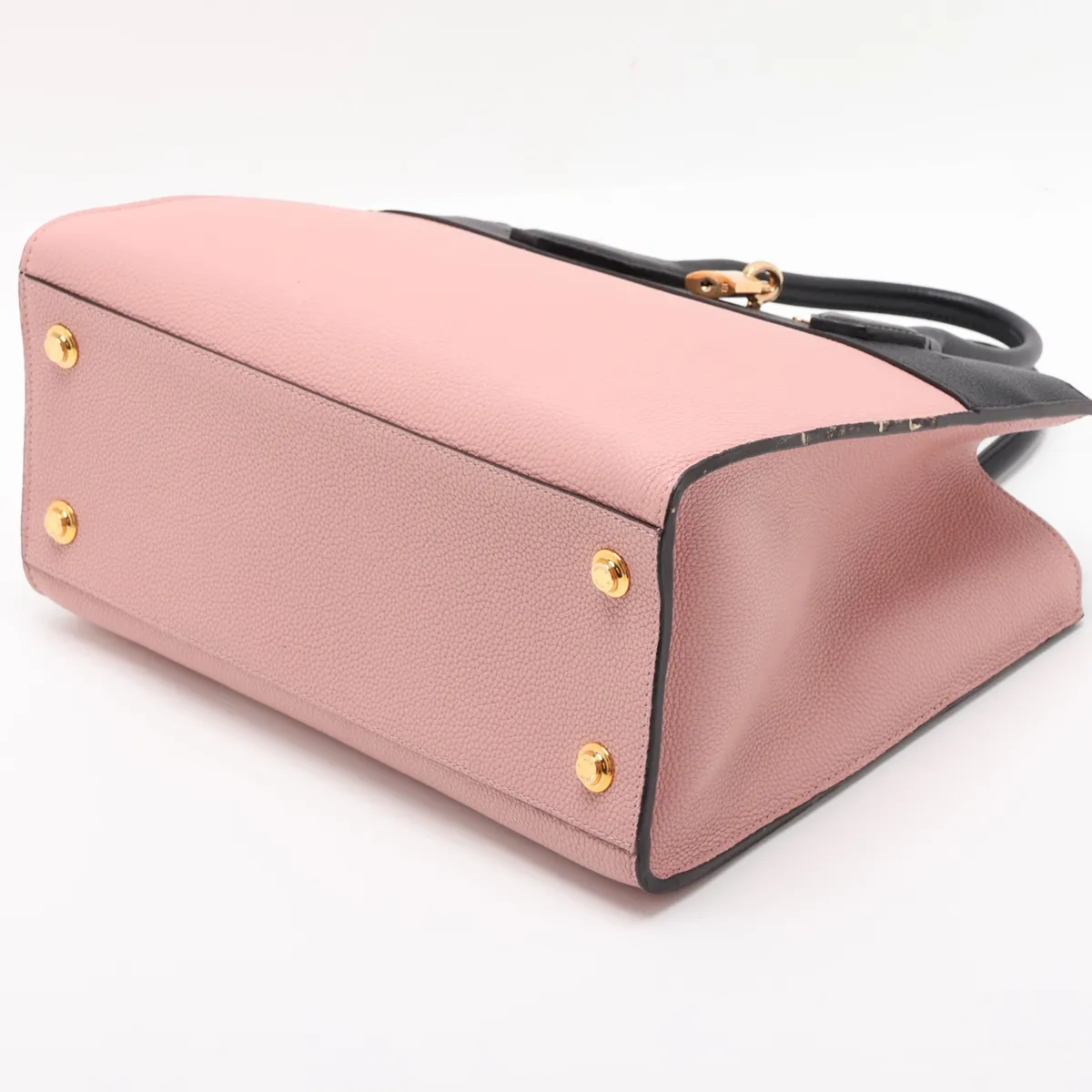 City Steamer MM M53019, serial number unclear, pink x black, padlock cannot be opened, front pocket cannot be opened. — view 3