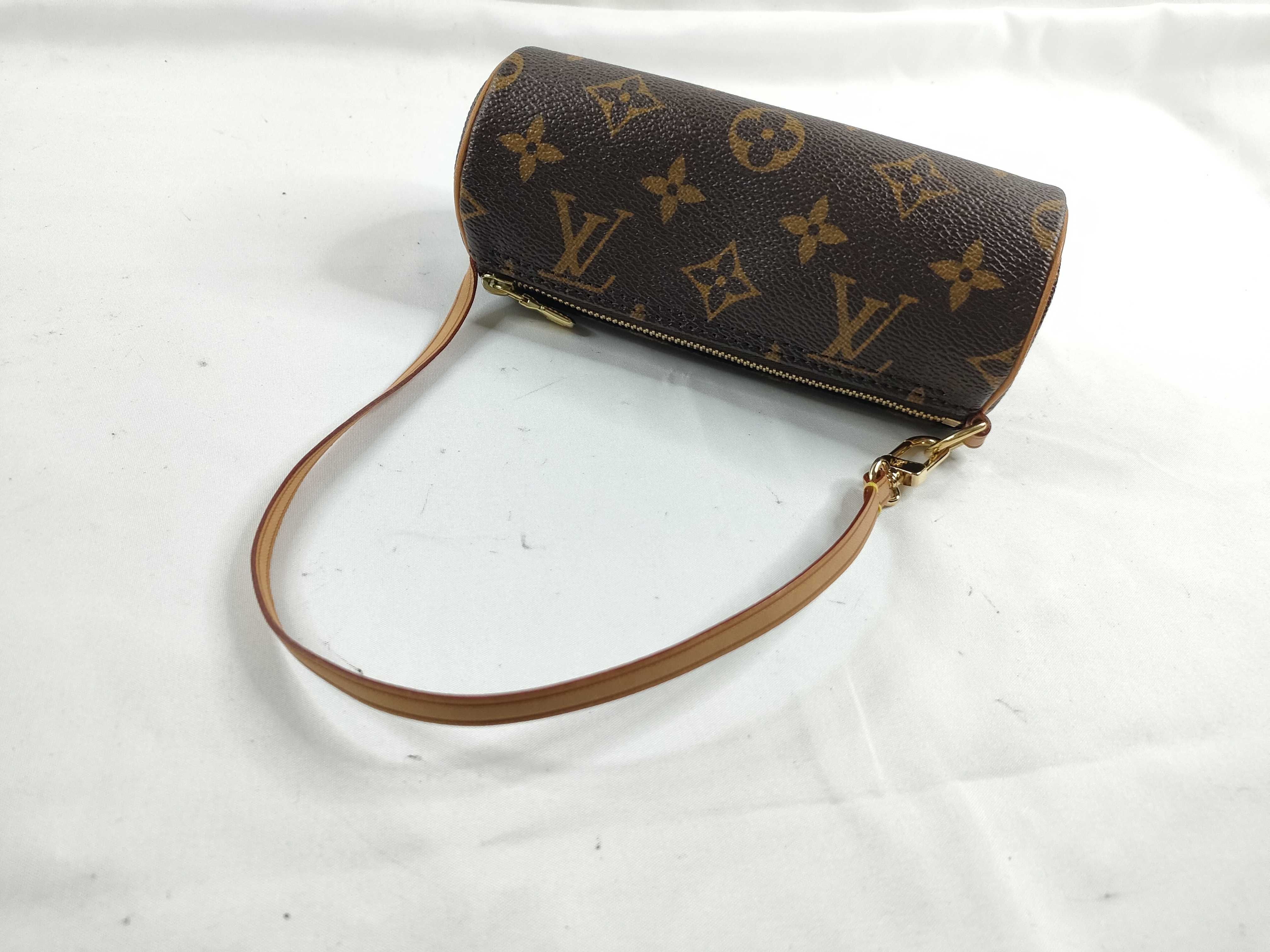 Monogram Papillon Pouch Handbag — view 6