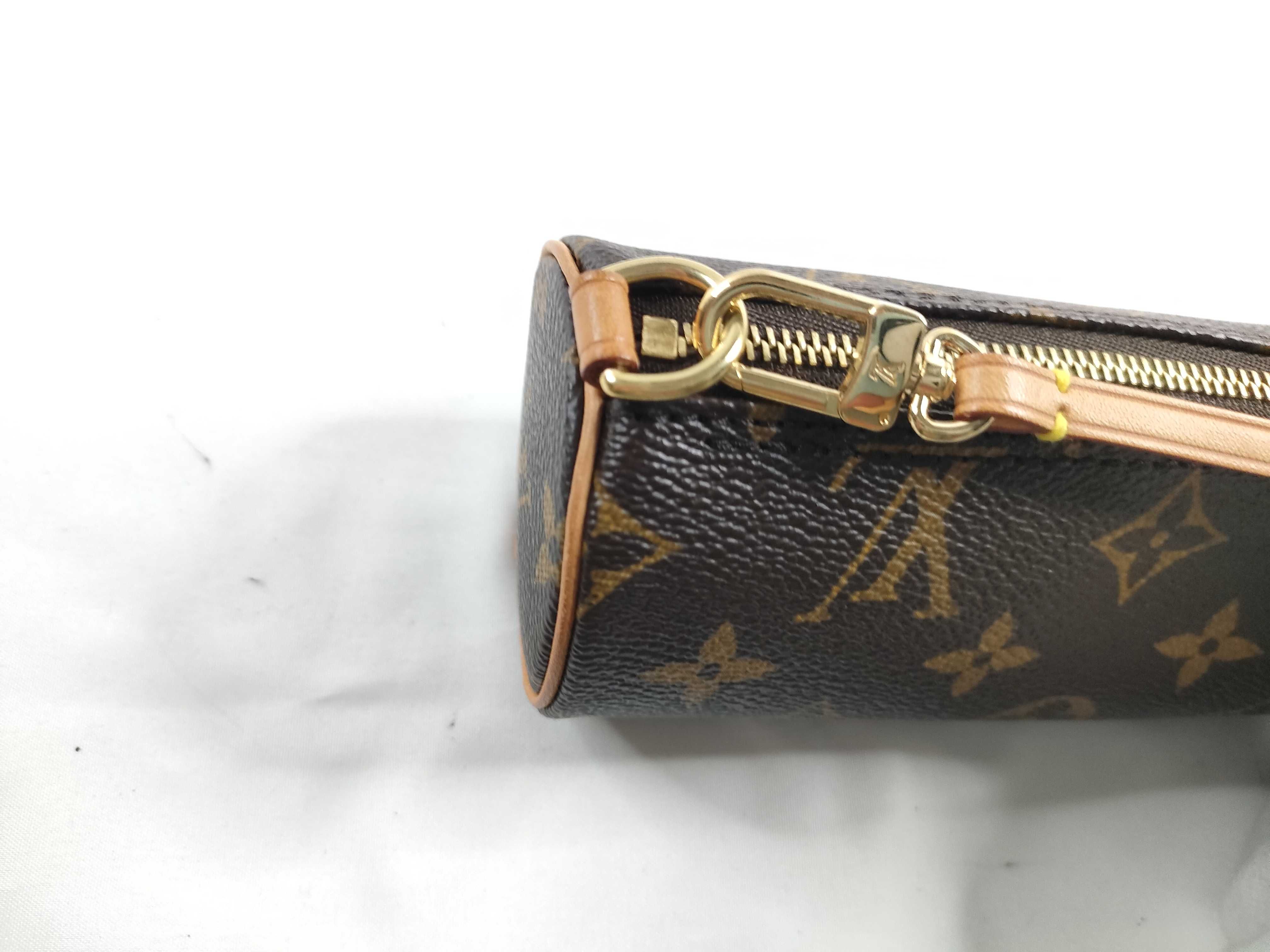 Monogram Papillon Pouch Handbag — view 8