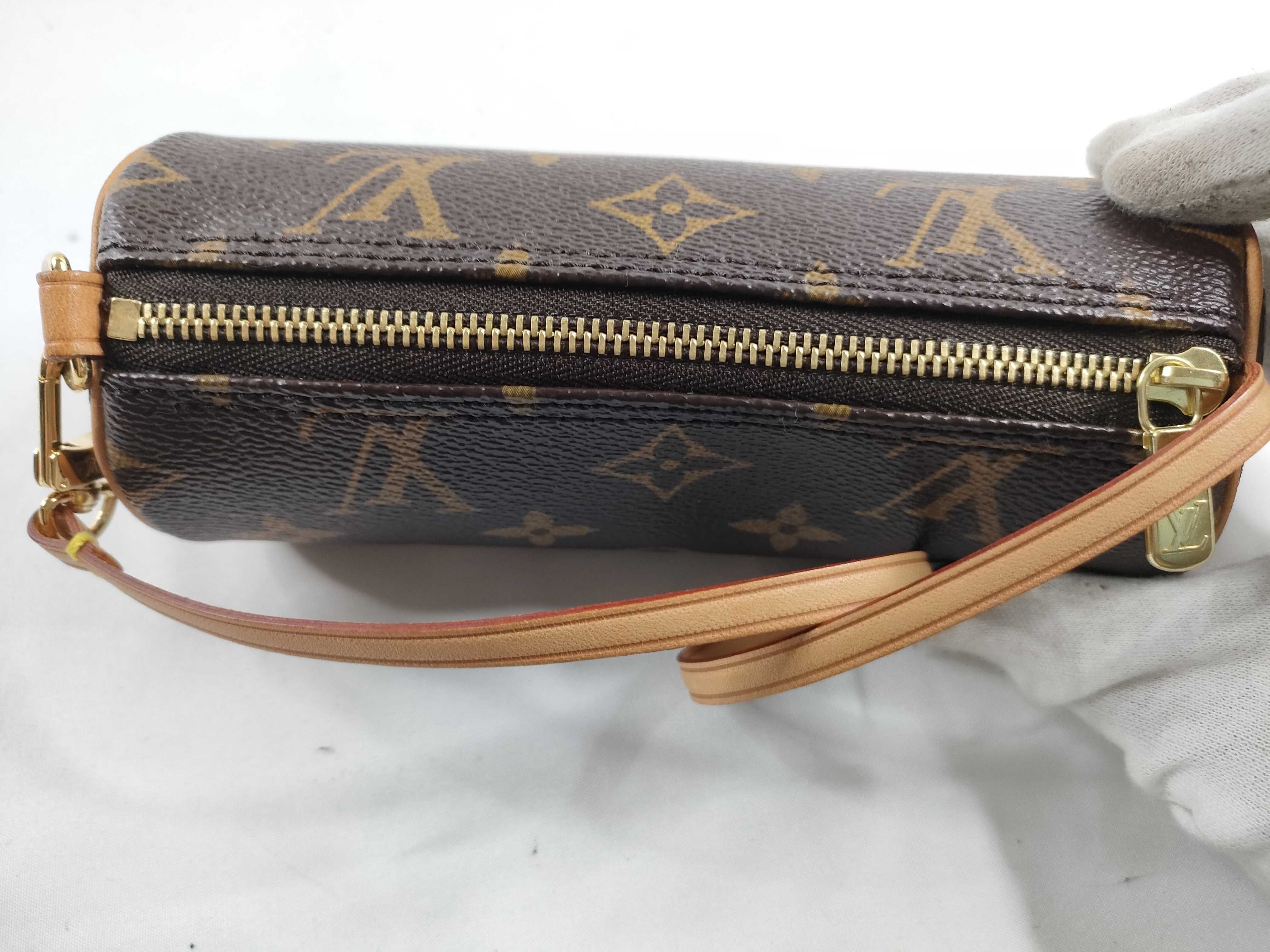 Monogram Papillon Pouch Handbag — view 9